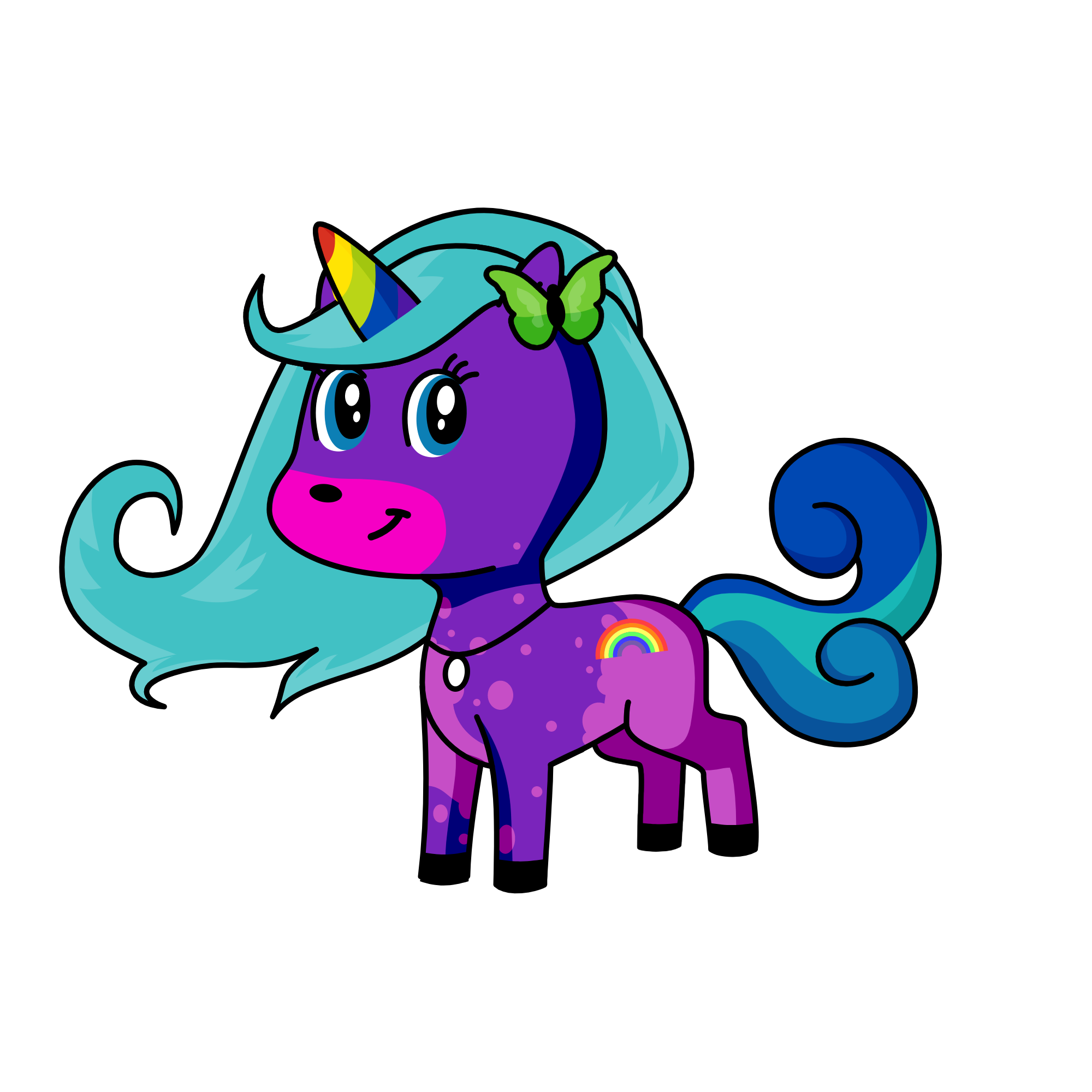 Saga, the unicorn