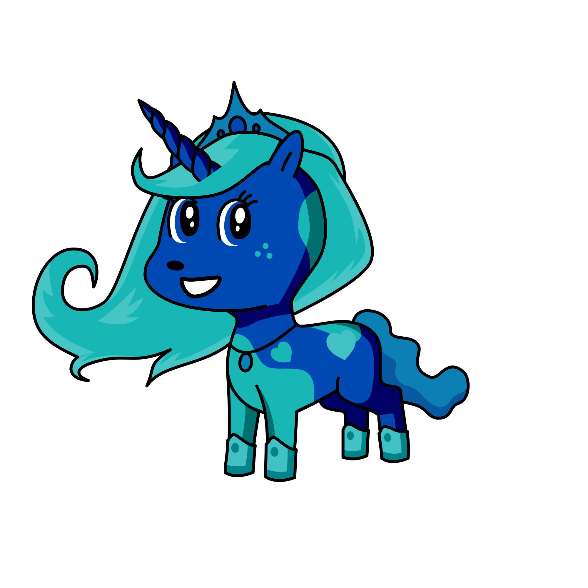 Ice, the unicorn