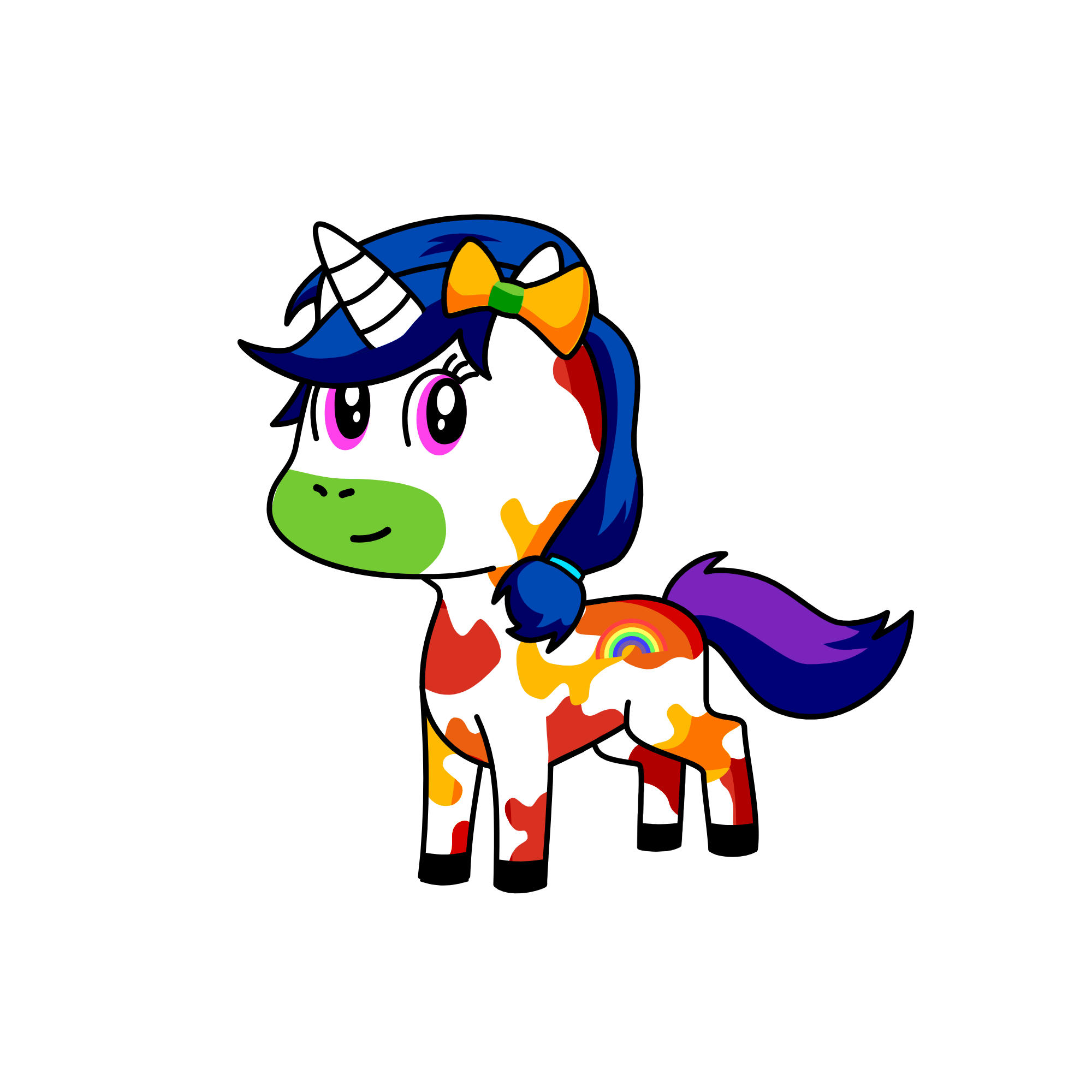 rainbow, the unicorn