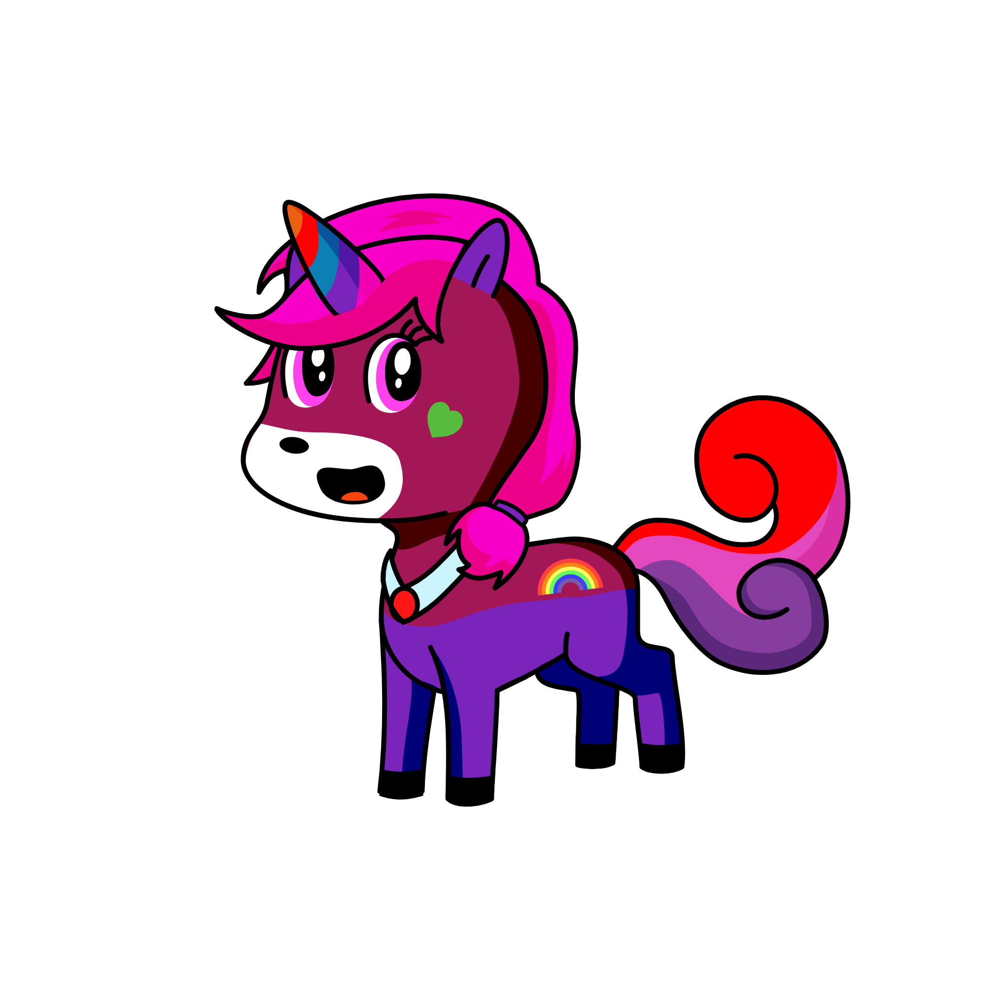 Rose, the unicorn