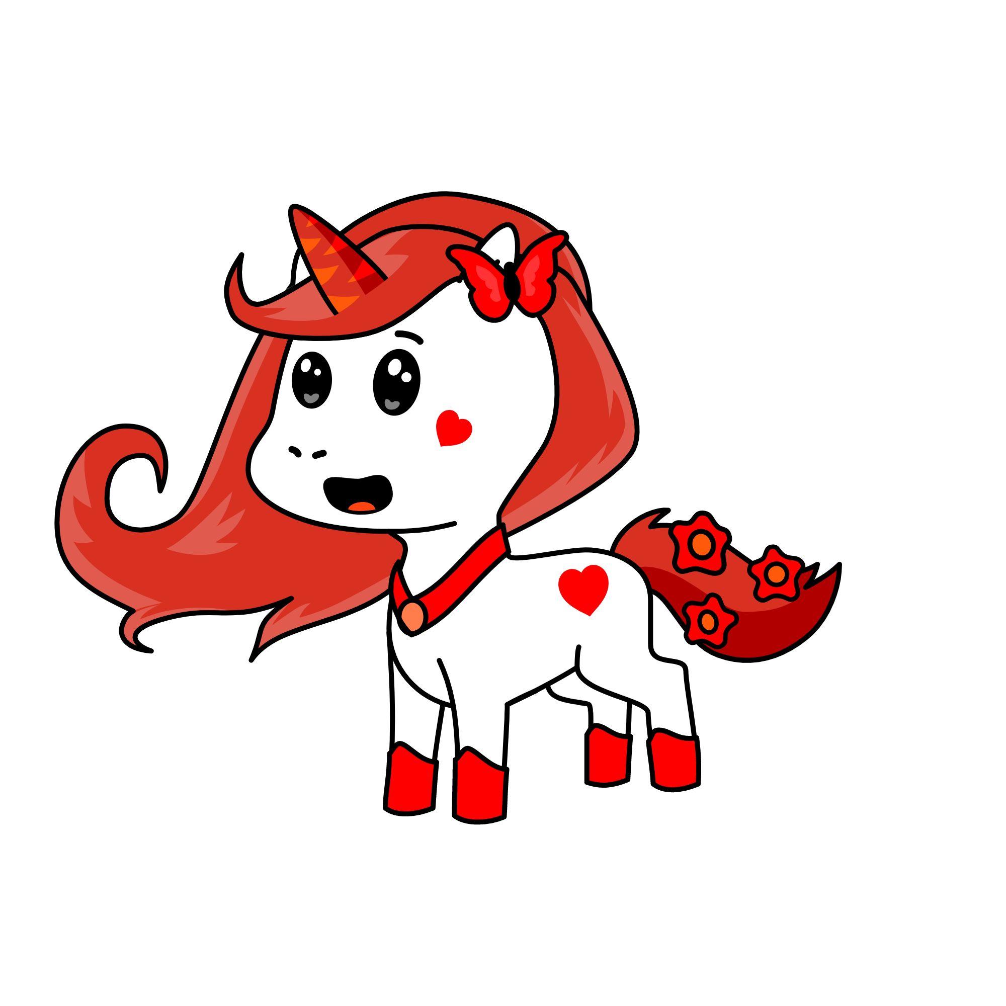 fire ball, the unicorn