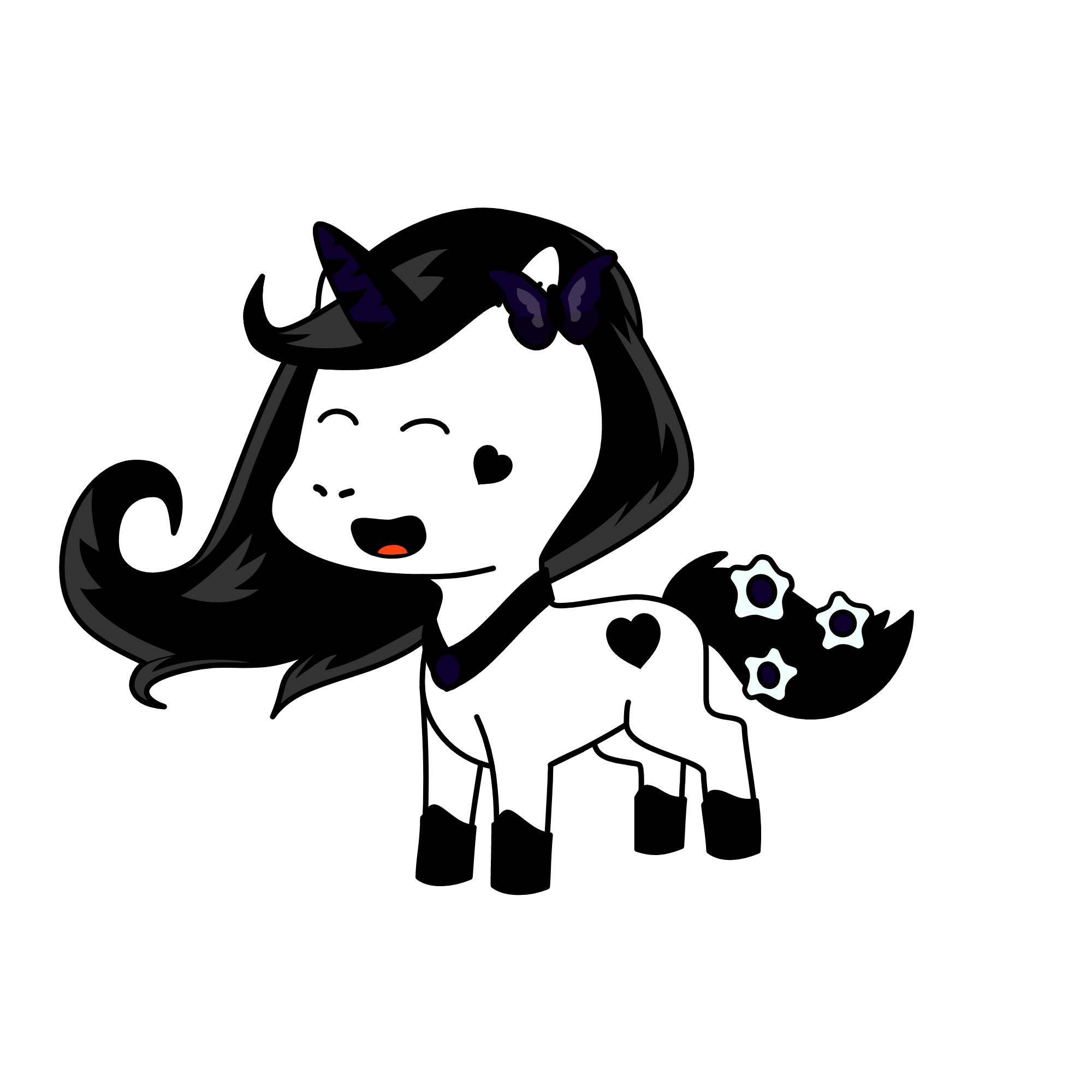 Black Berry, the unicorn