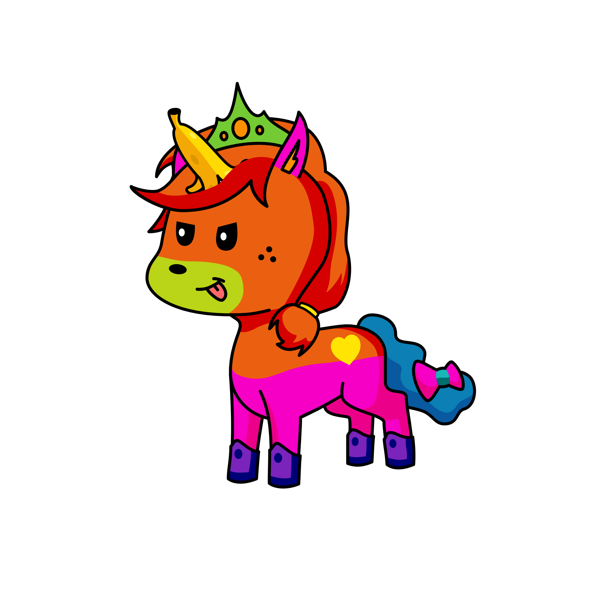 Sorbetta , the unicorn