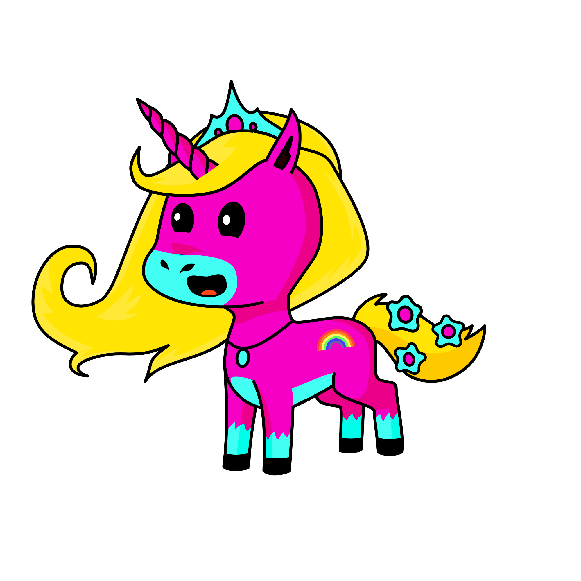 POP, the unicorn