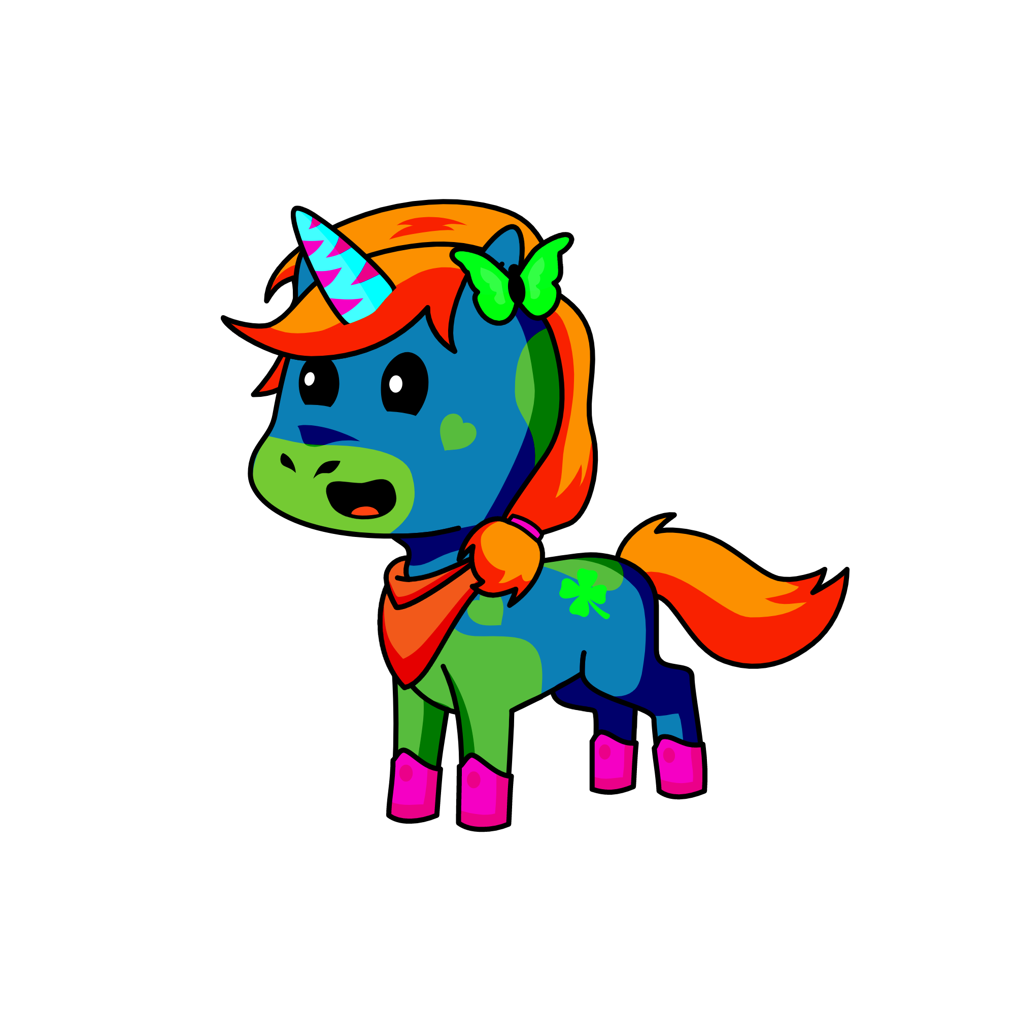 EXPLORADORA., the unicorn