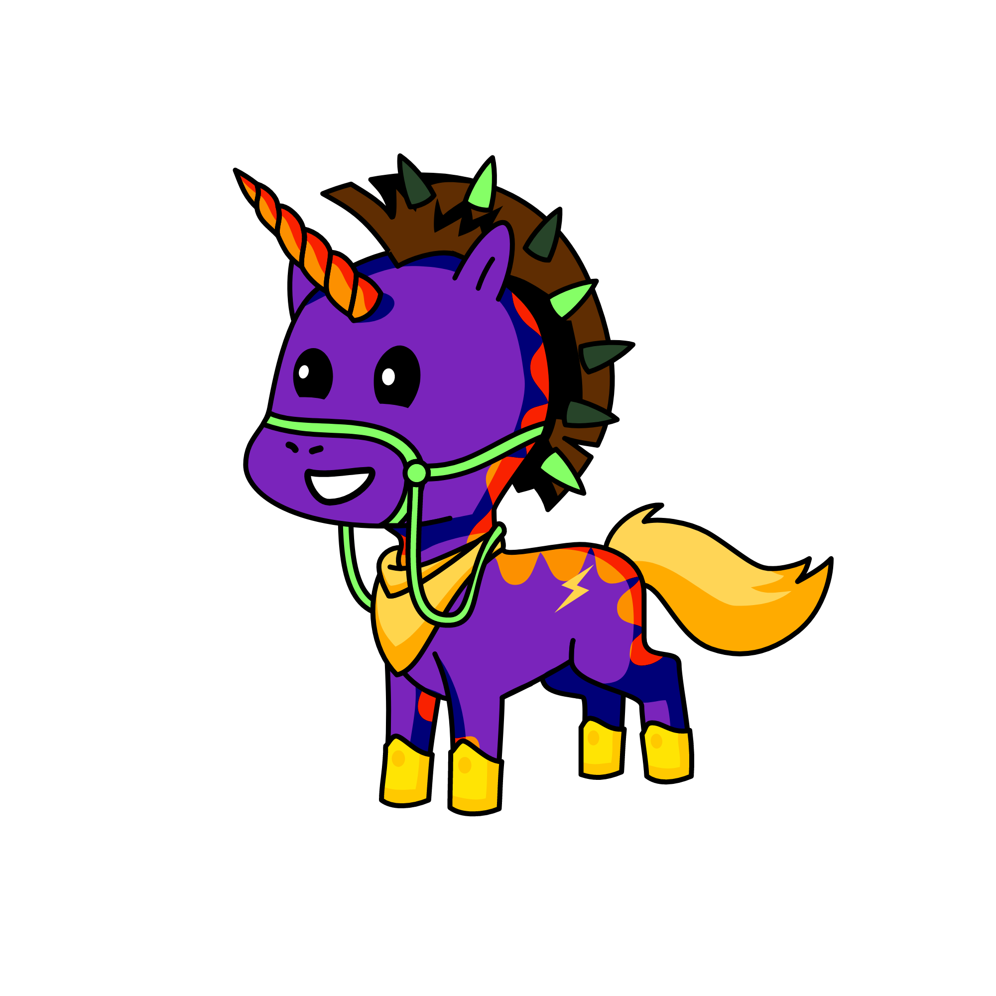 Moondust, the unicorn