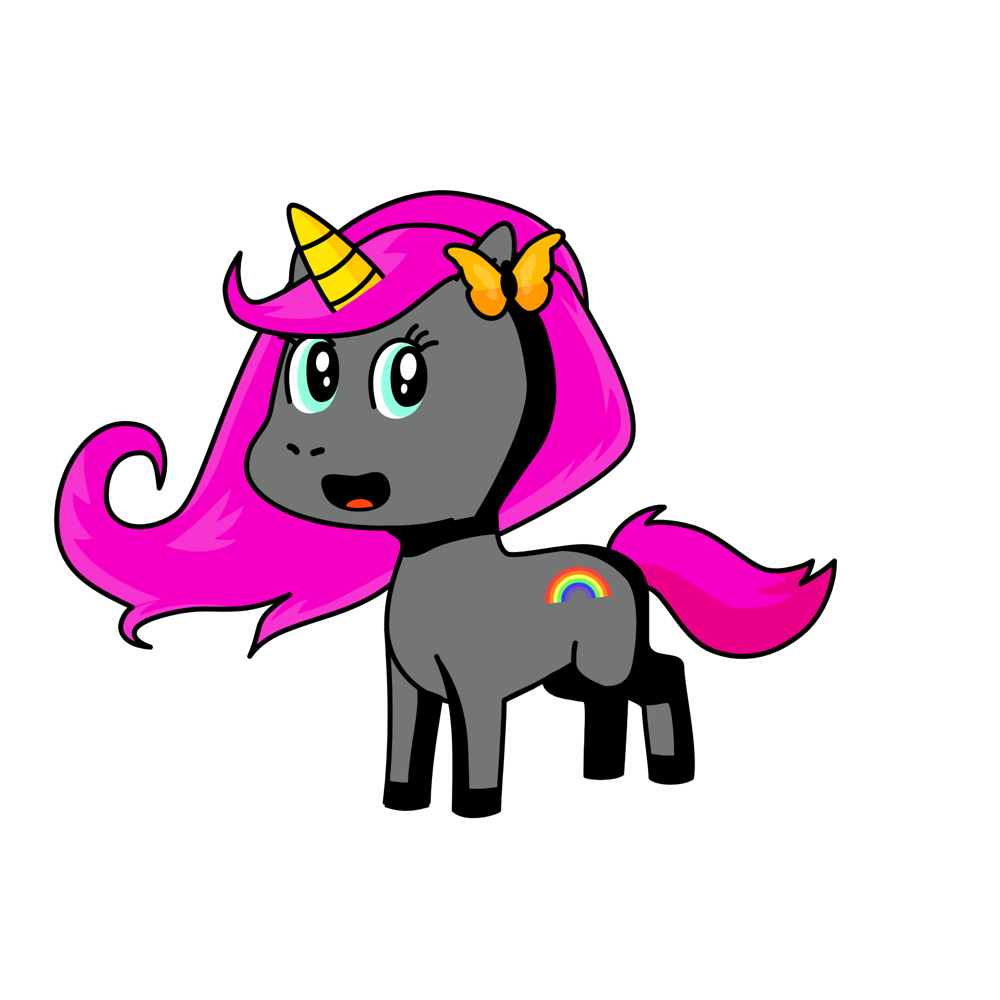 sanna, sunny, moody mixed, the unicorn