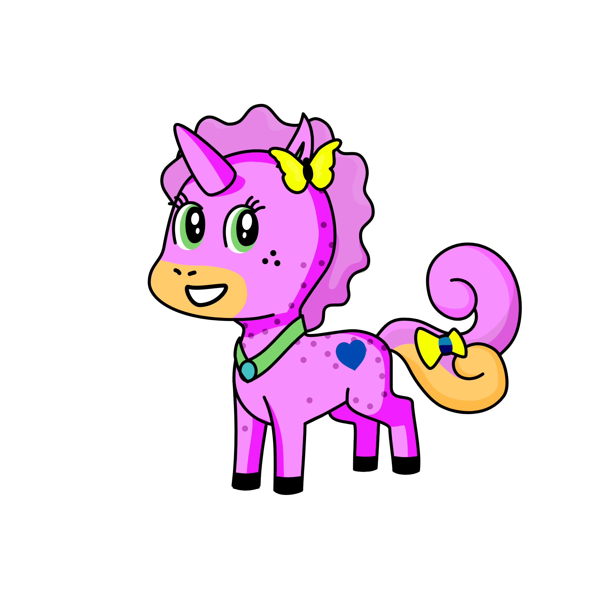 Cenny mari, the unicorn