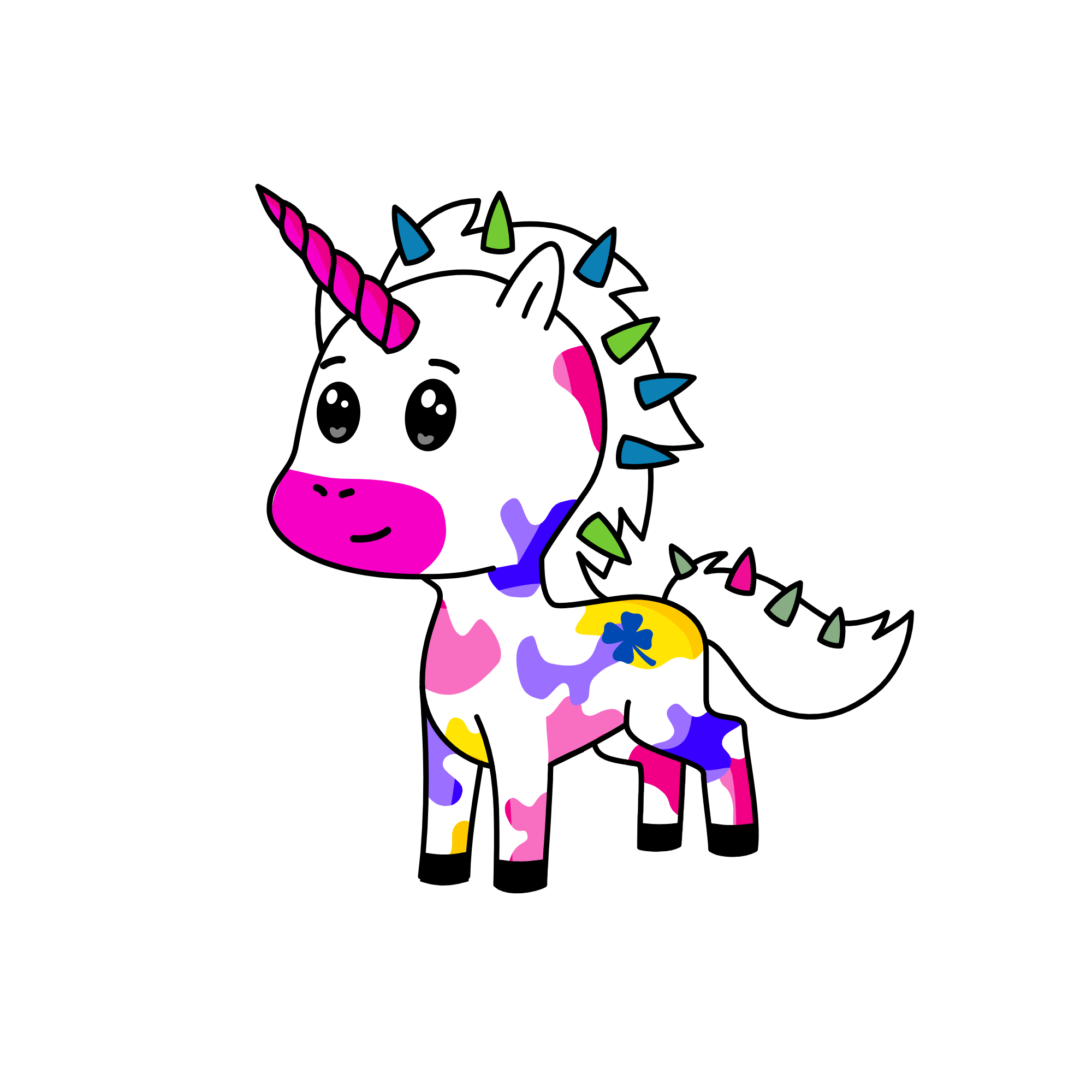 spike, the unicorn