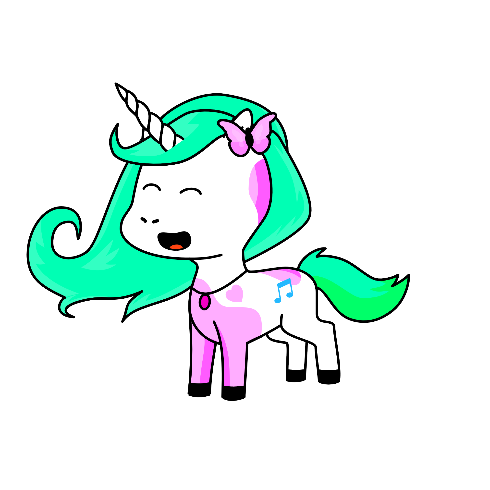 Isla, the unicorn