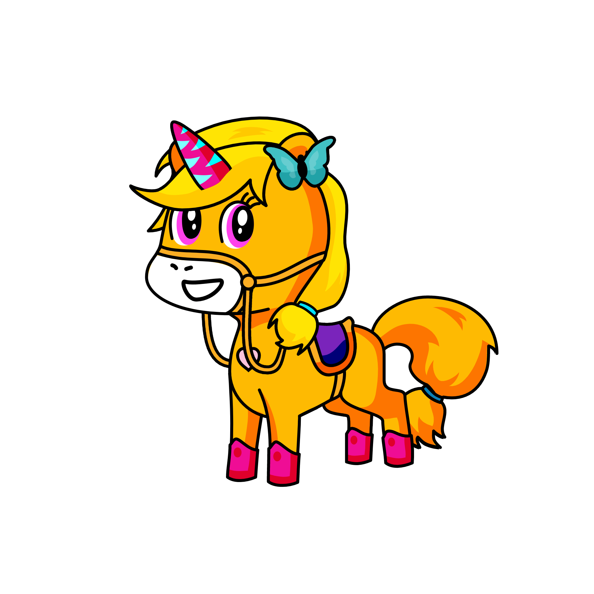 Rain, the unicorn