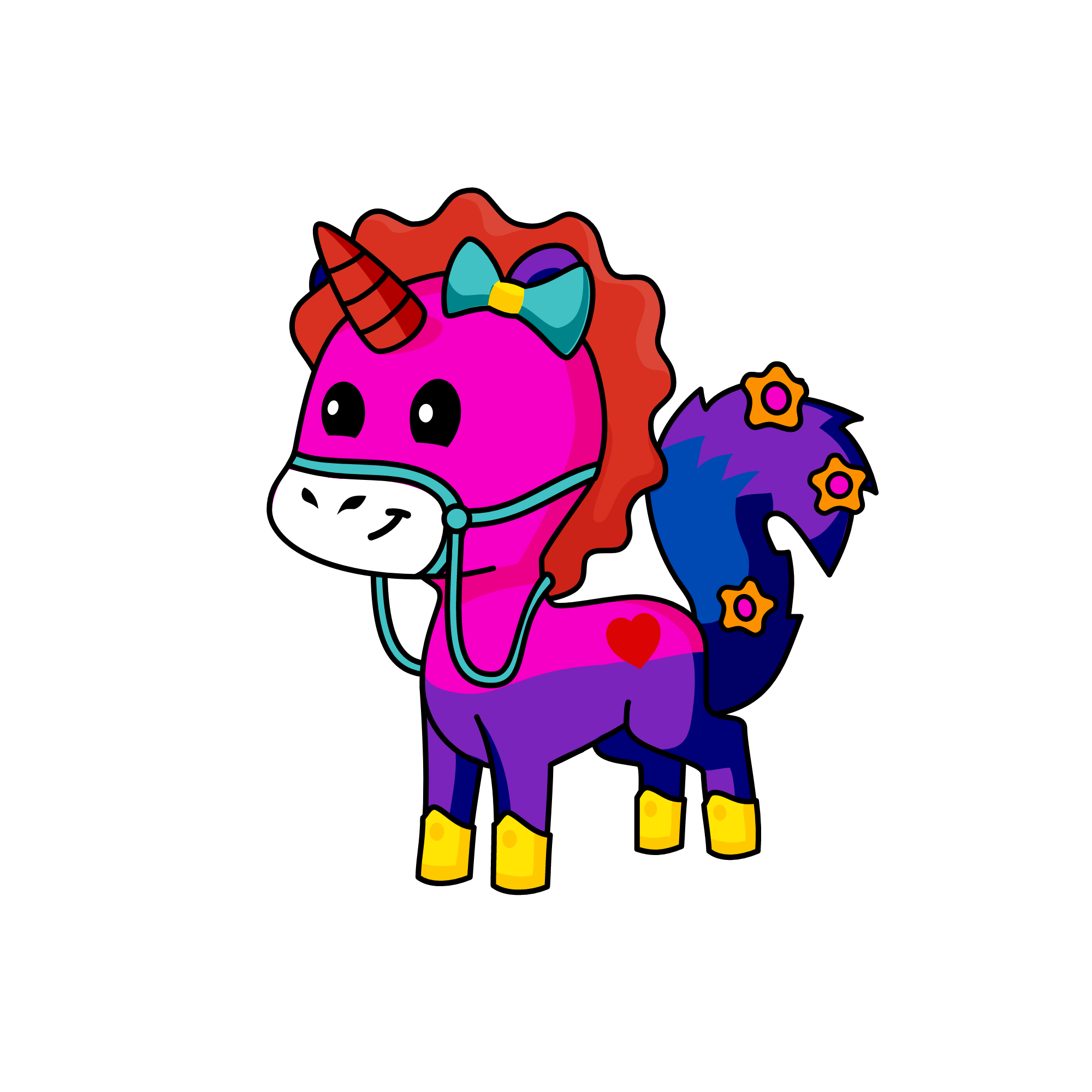 FLUFFY, the unicorn