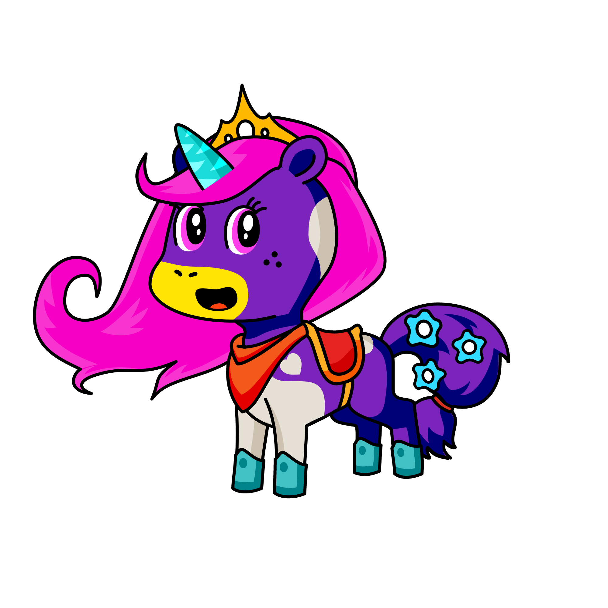 Night, the unicorn