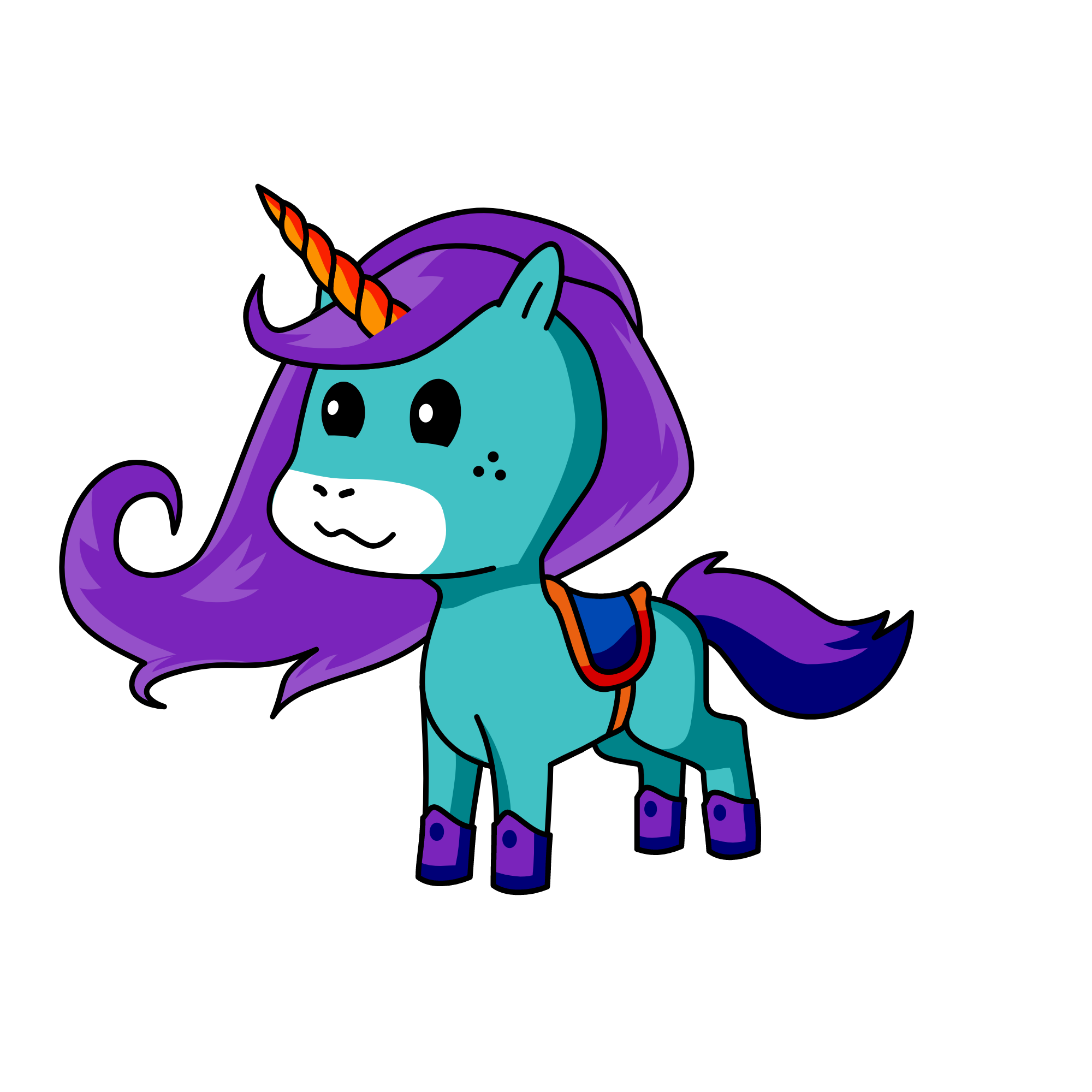 Princess of Pride, the unicorn