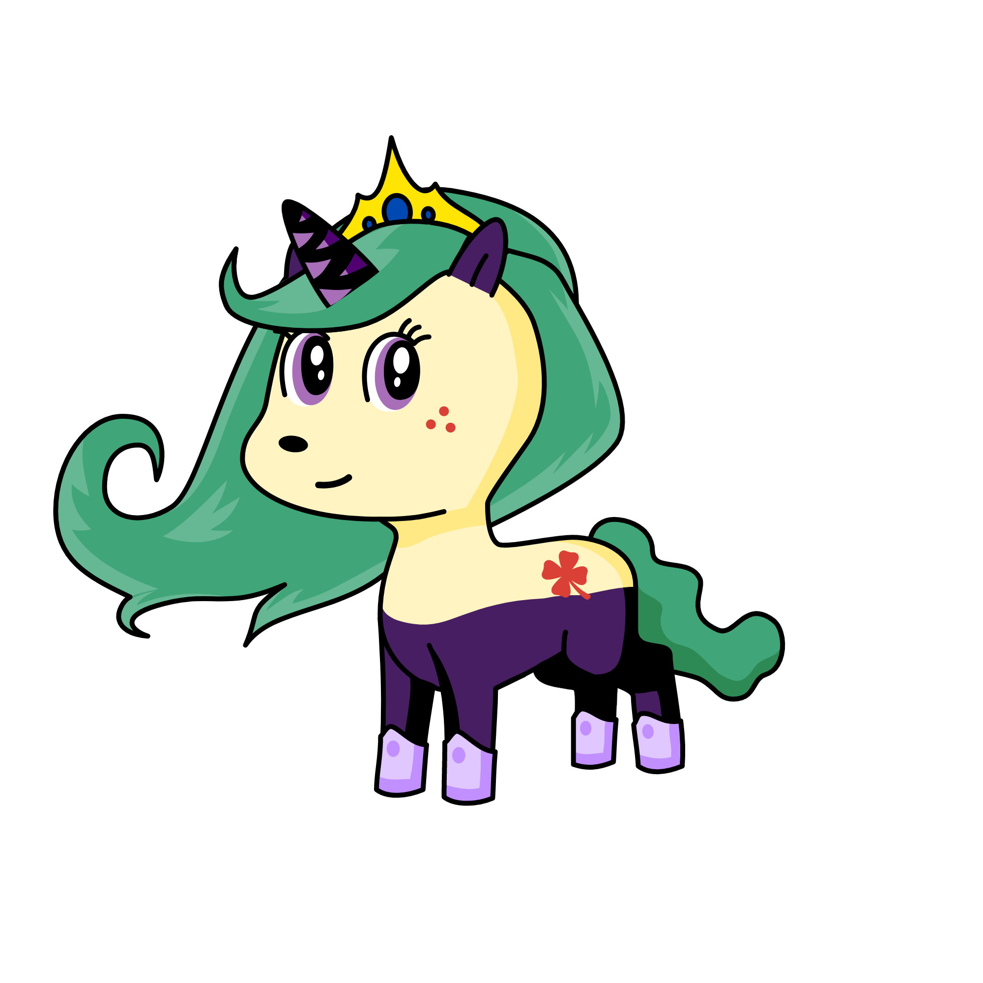 Eclipsa Butterfly, the unicorn