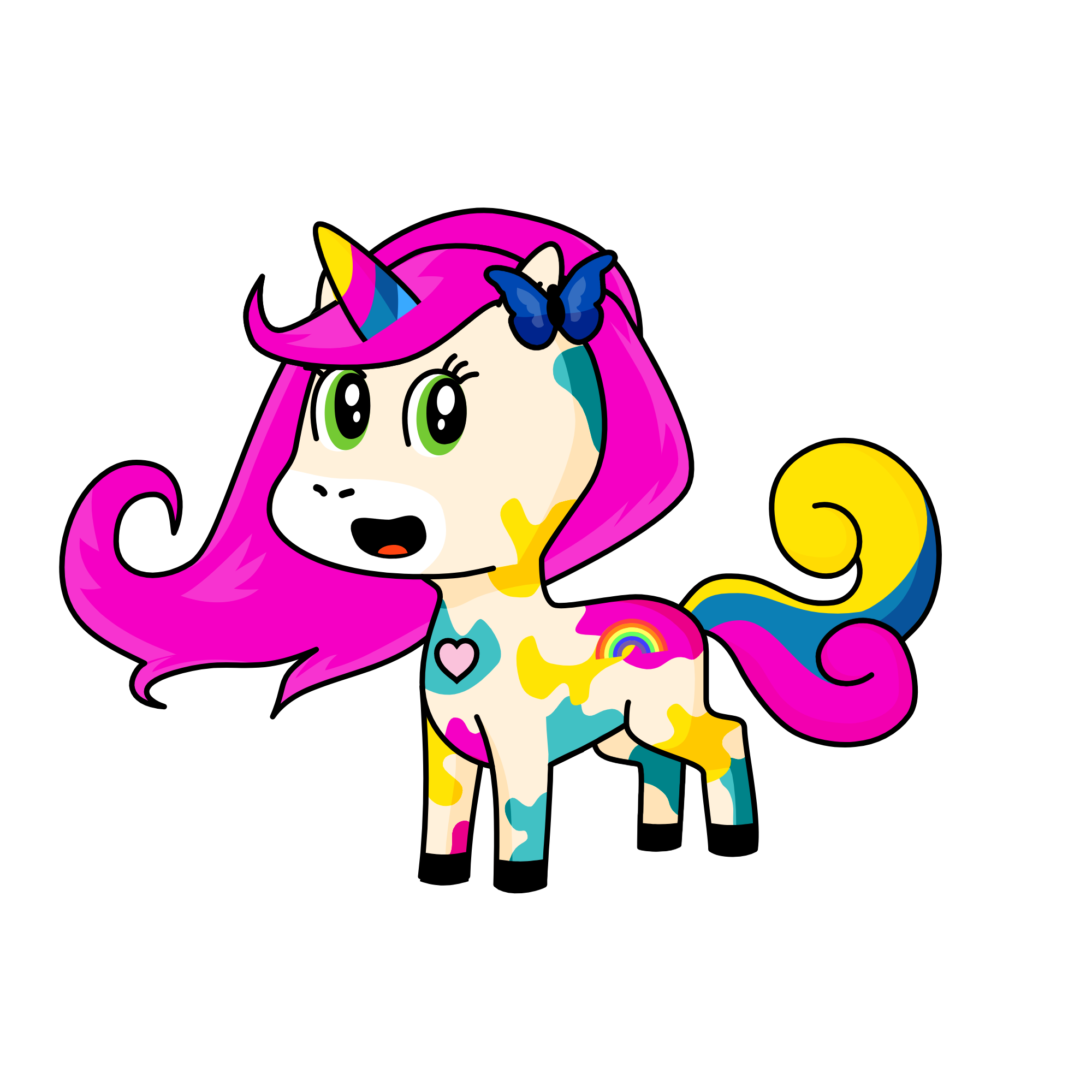 Gökkuşağı, the unicorn