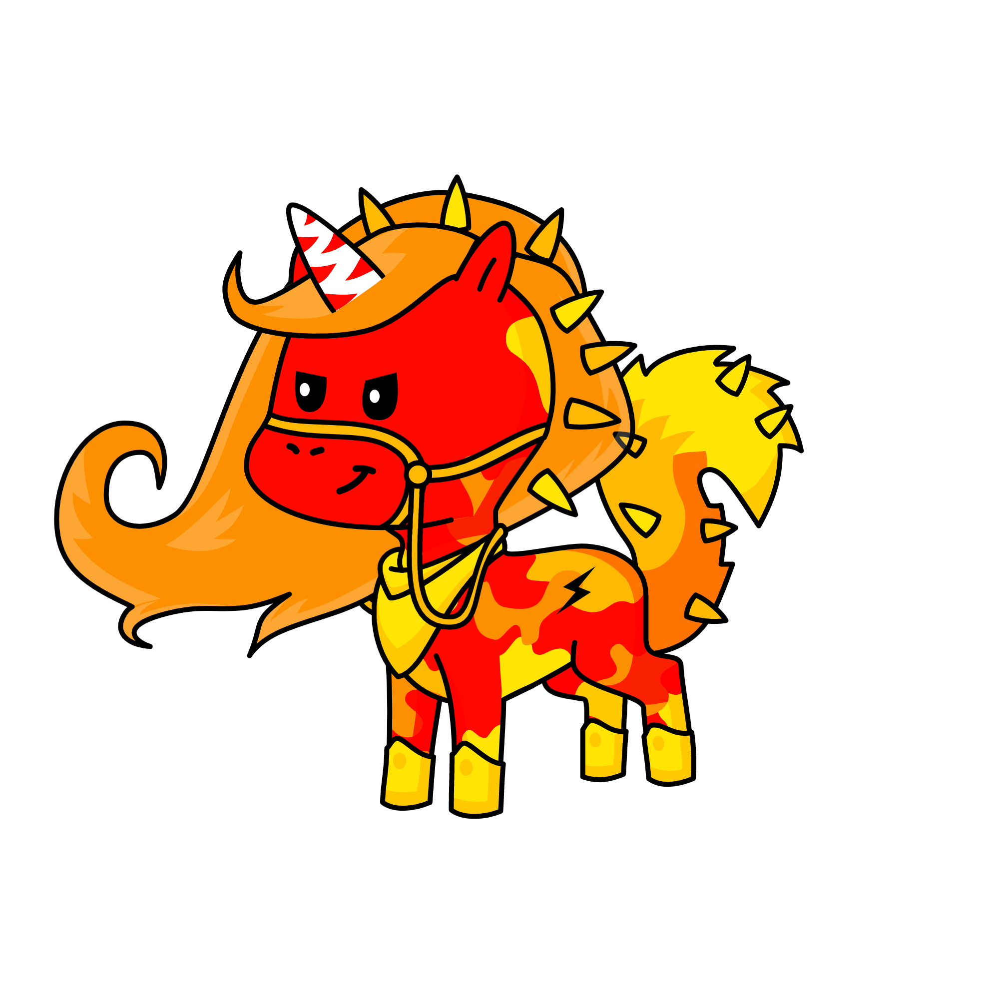 fire, the unicorn
