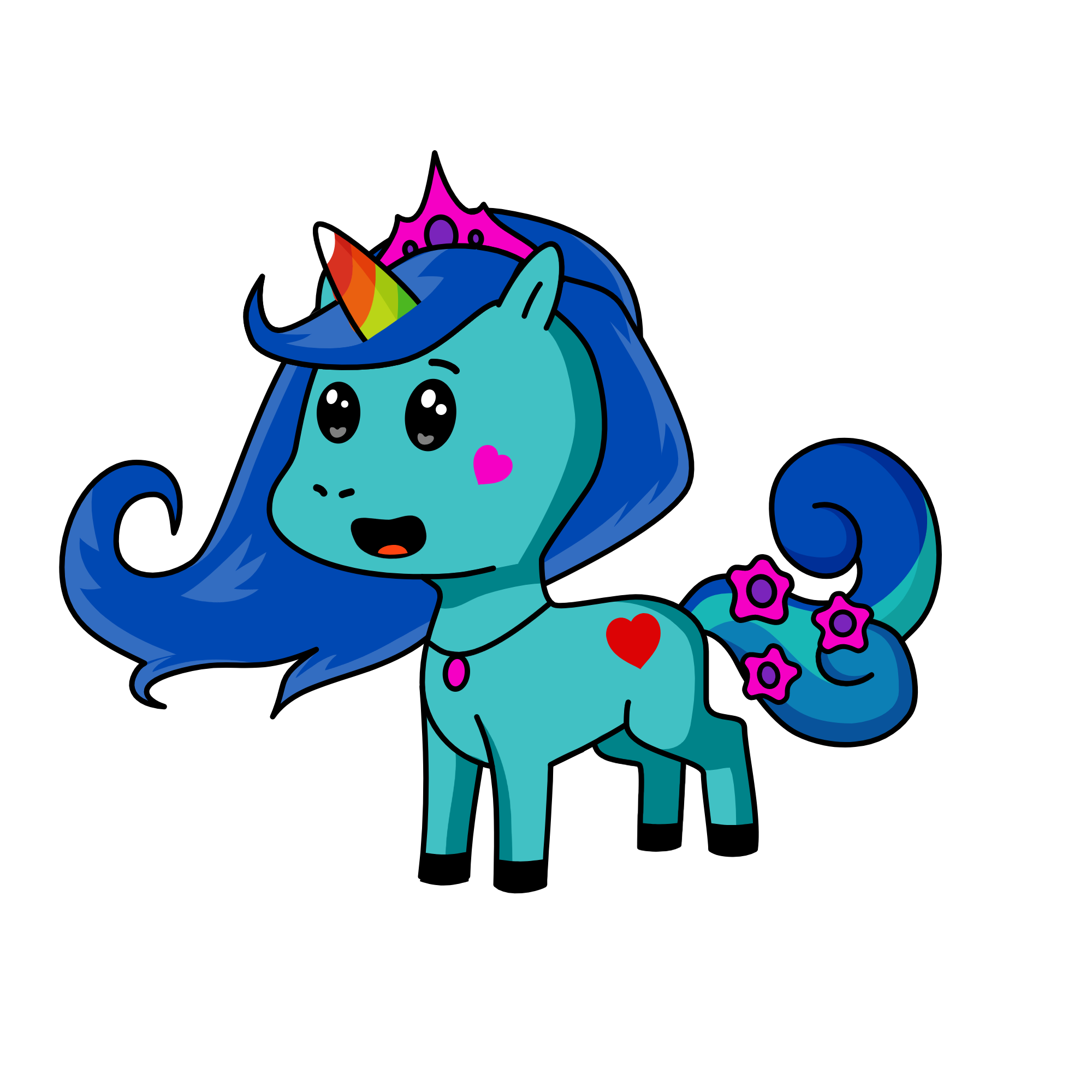 love sweetie, the unicorn