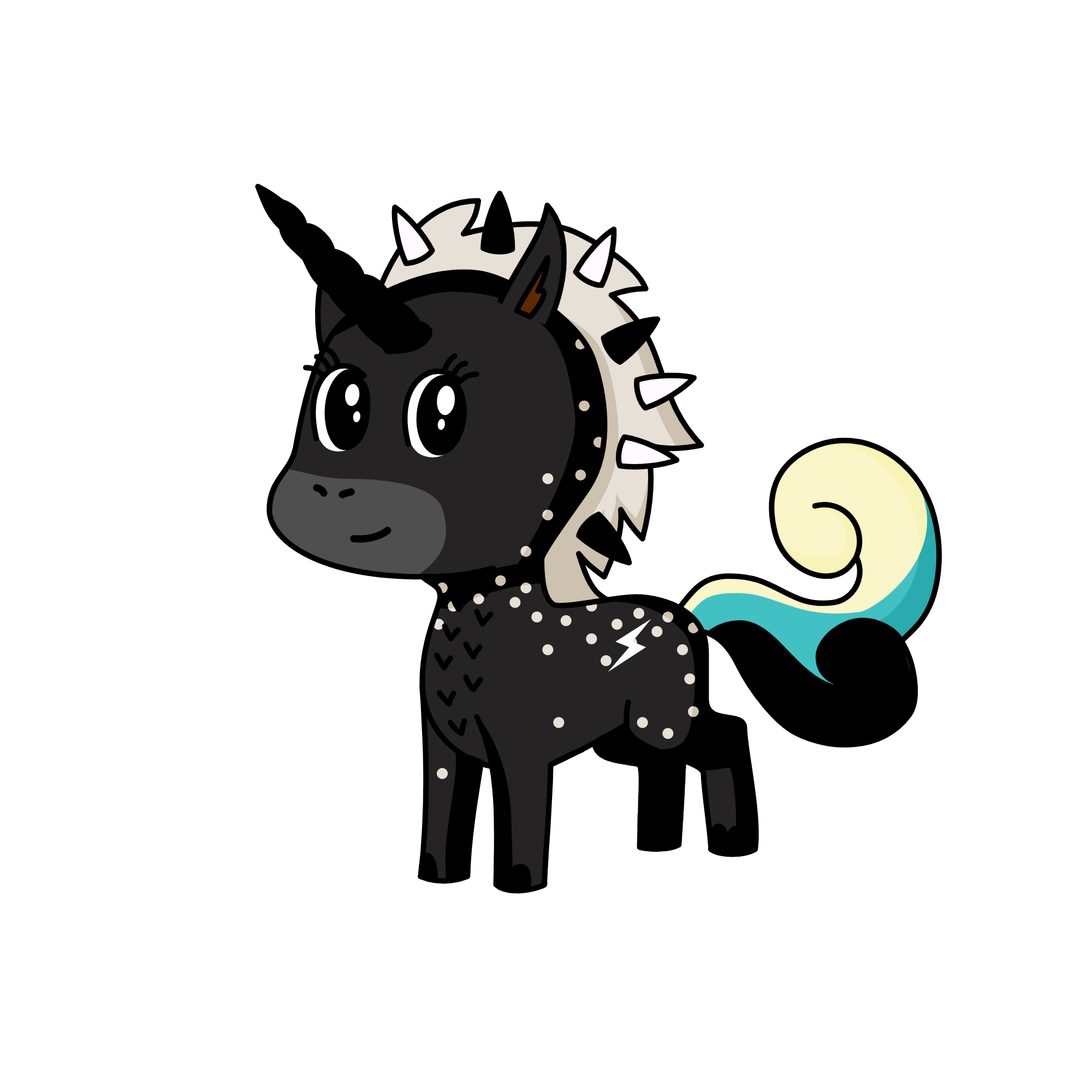 Noche, the unicorn