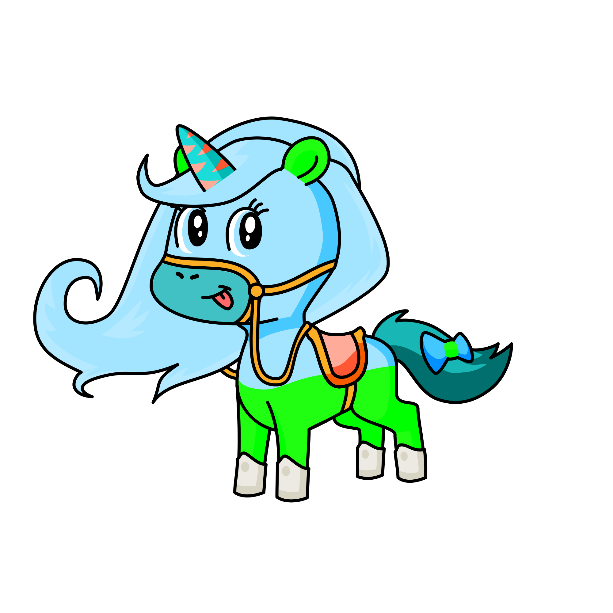 Tiffany , the unicorn