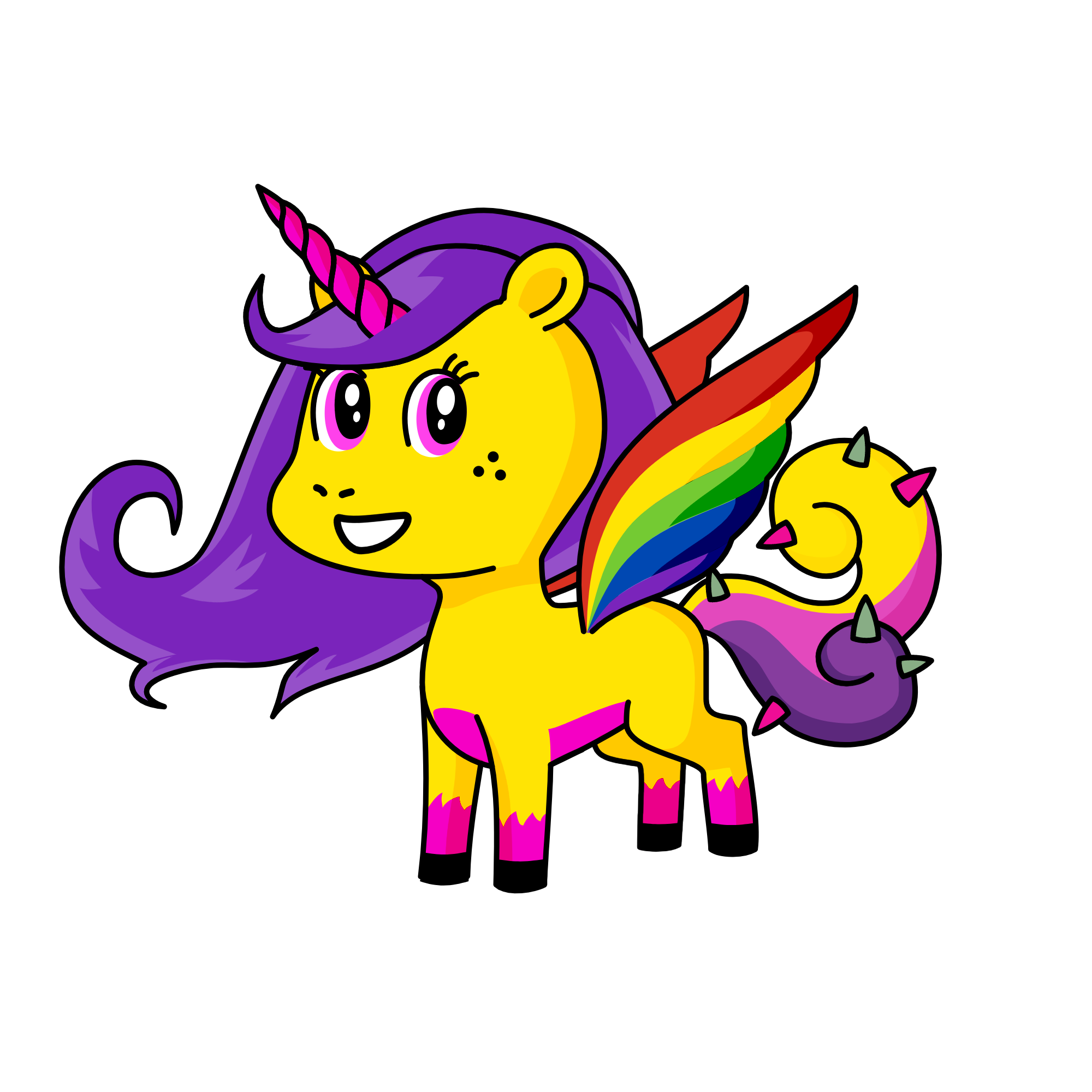 meowsiedoodles, the unicorn