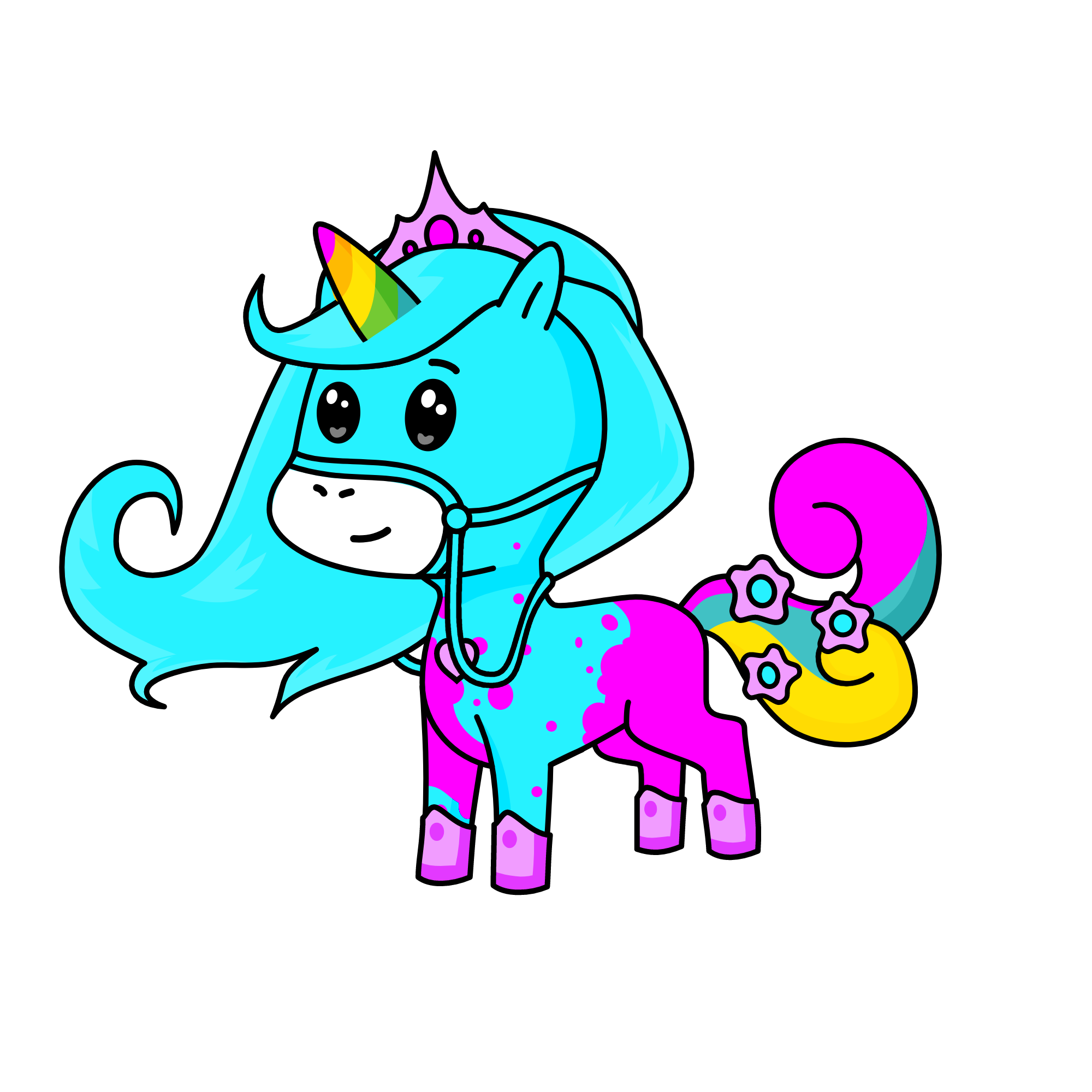 crystal, the unicorn