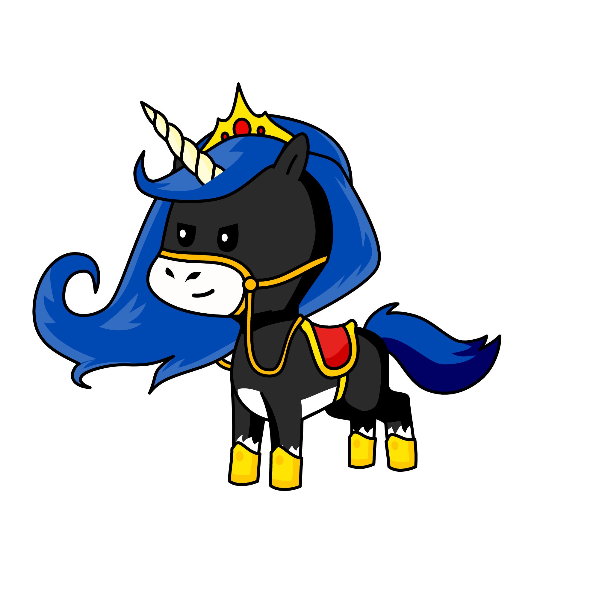Mystic # 2, the unicorn