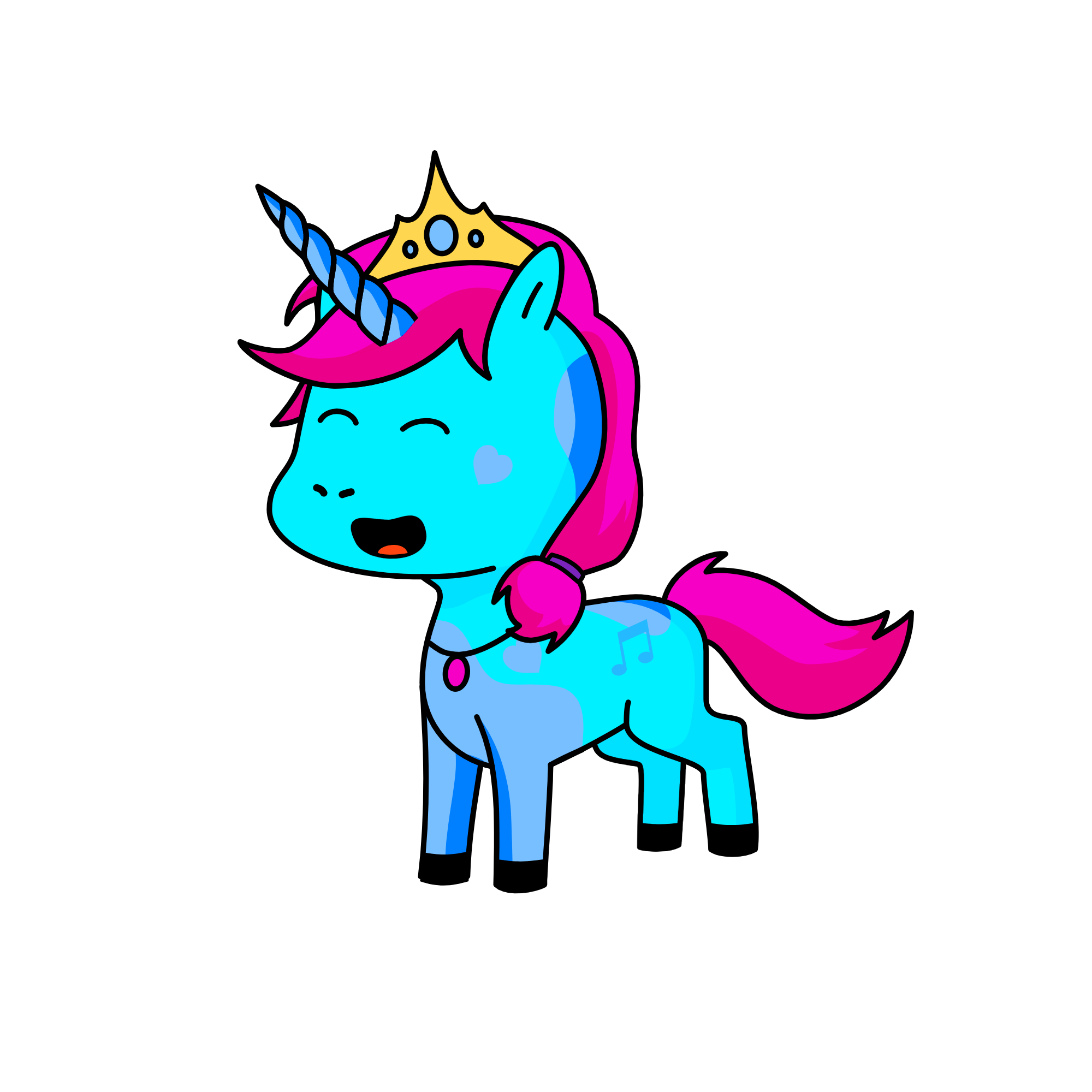 Isla, the unicorn