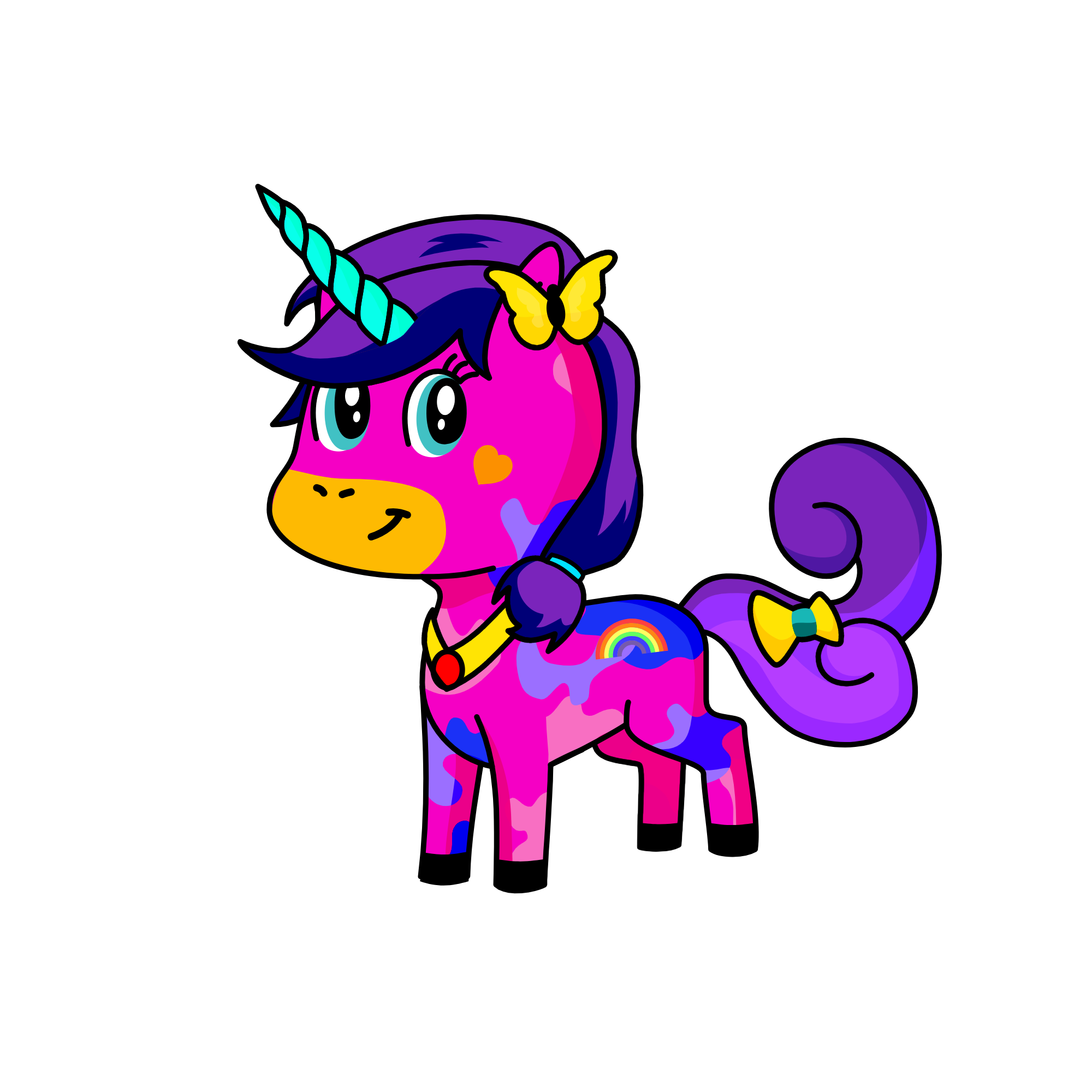 Fancy, the unicorn