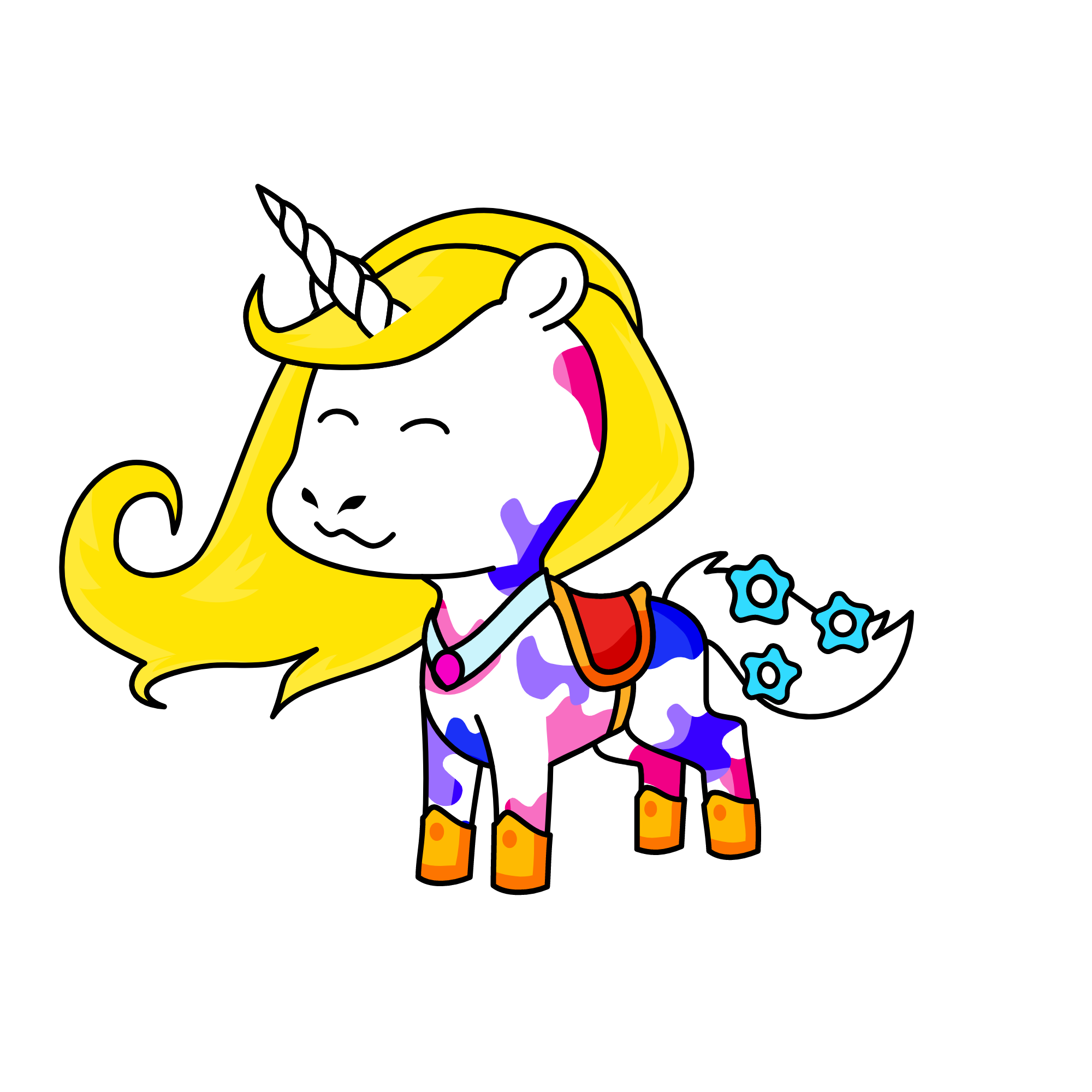 lulu juliana, the unicorn