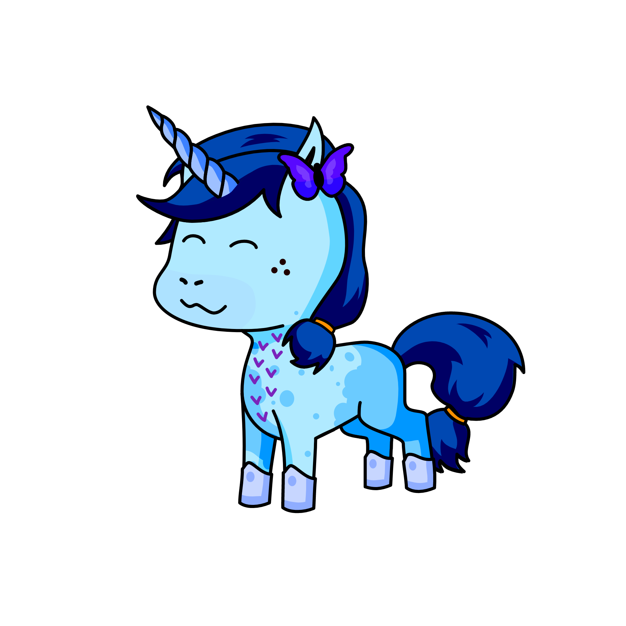 ICEY, the unicorn