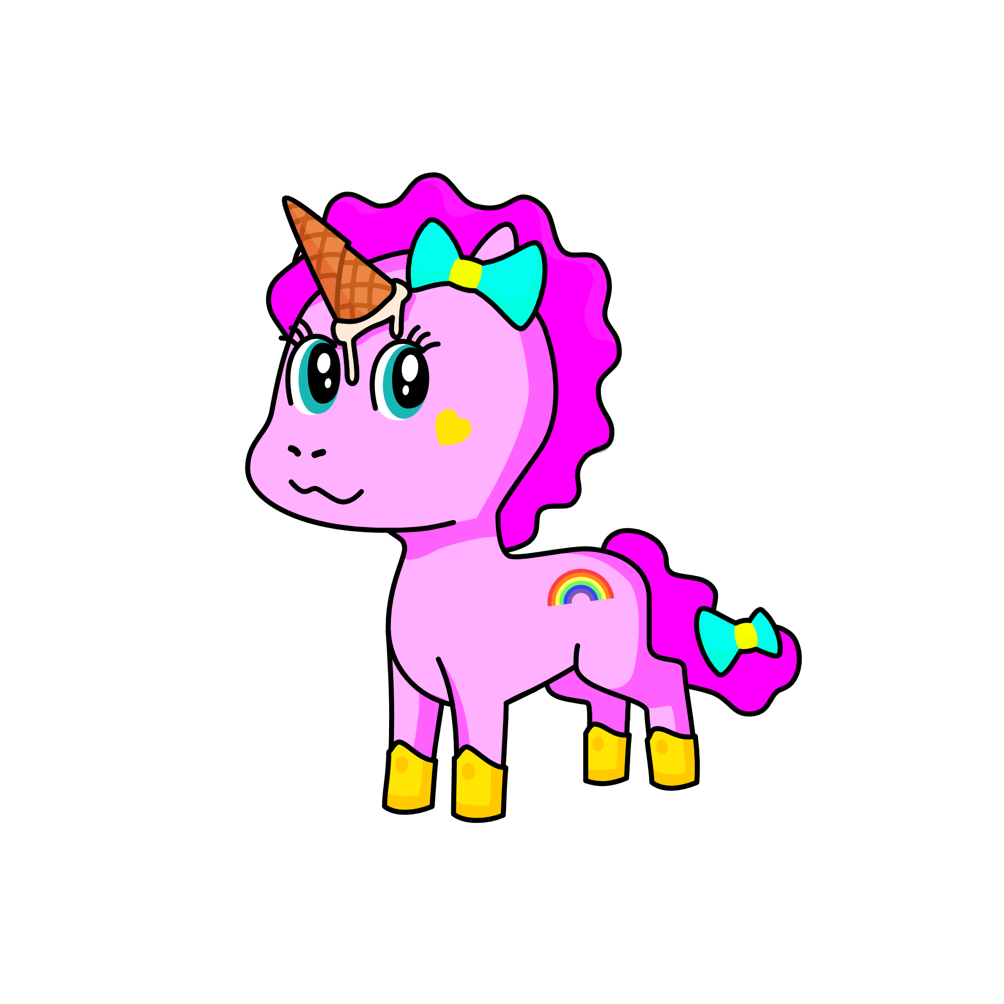 PinkiePie, the unicorn