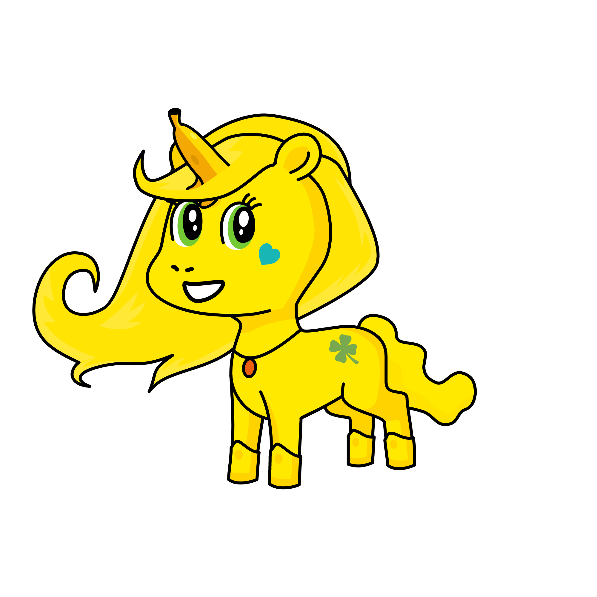 Banana, the unicorn