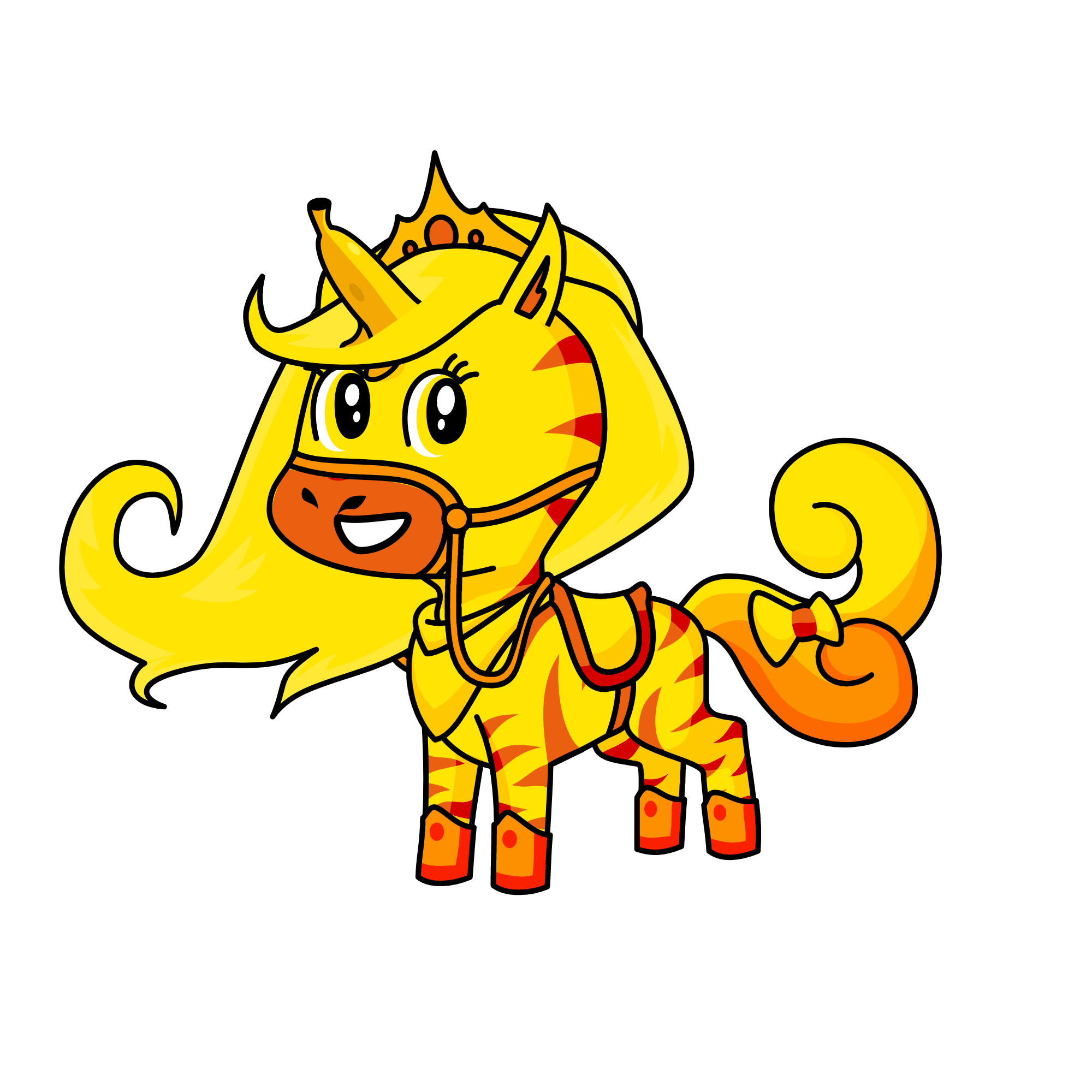 Princess of Bananas, the unicorn
