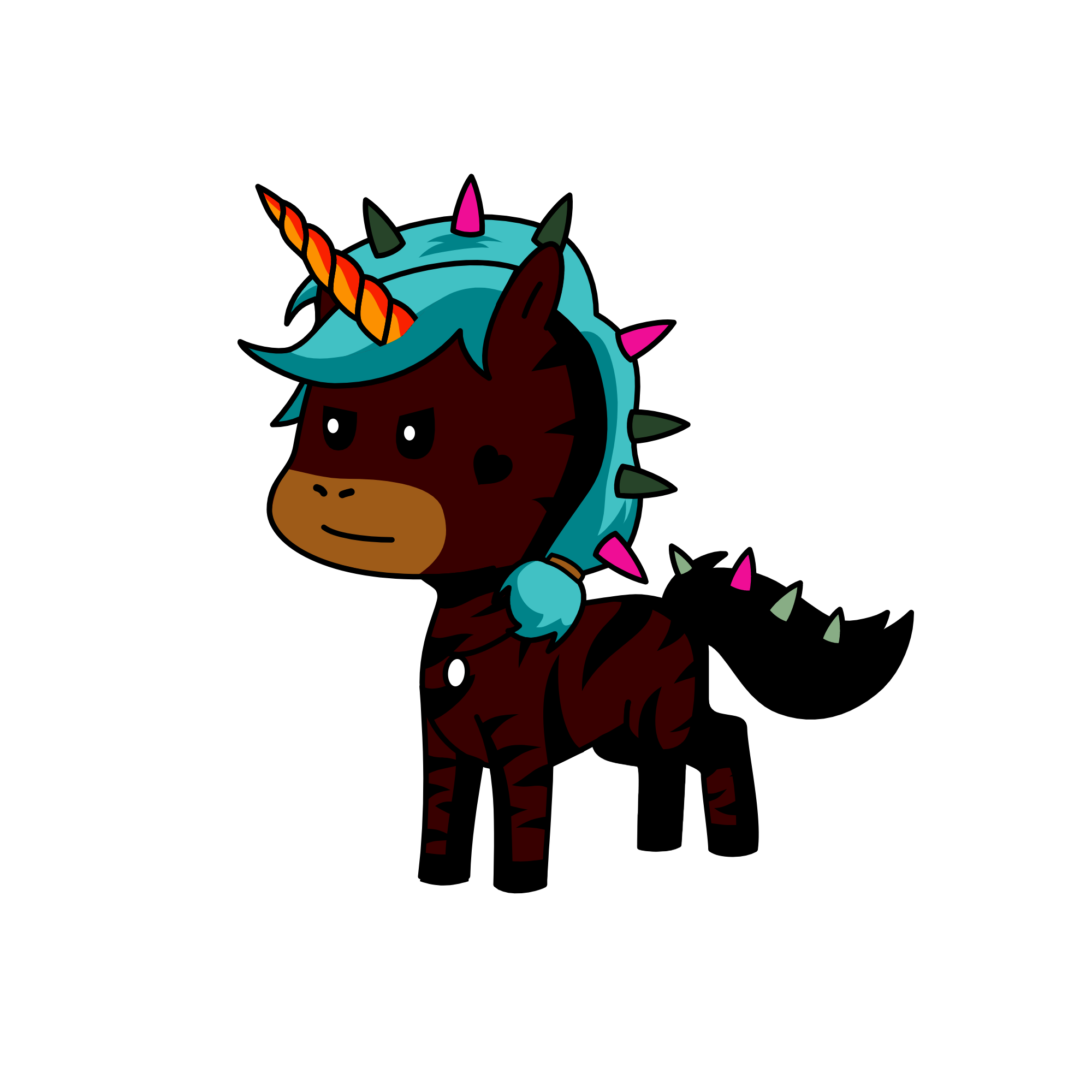 prince of fire, the unicorn