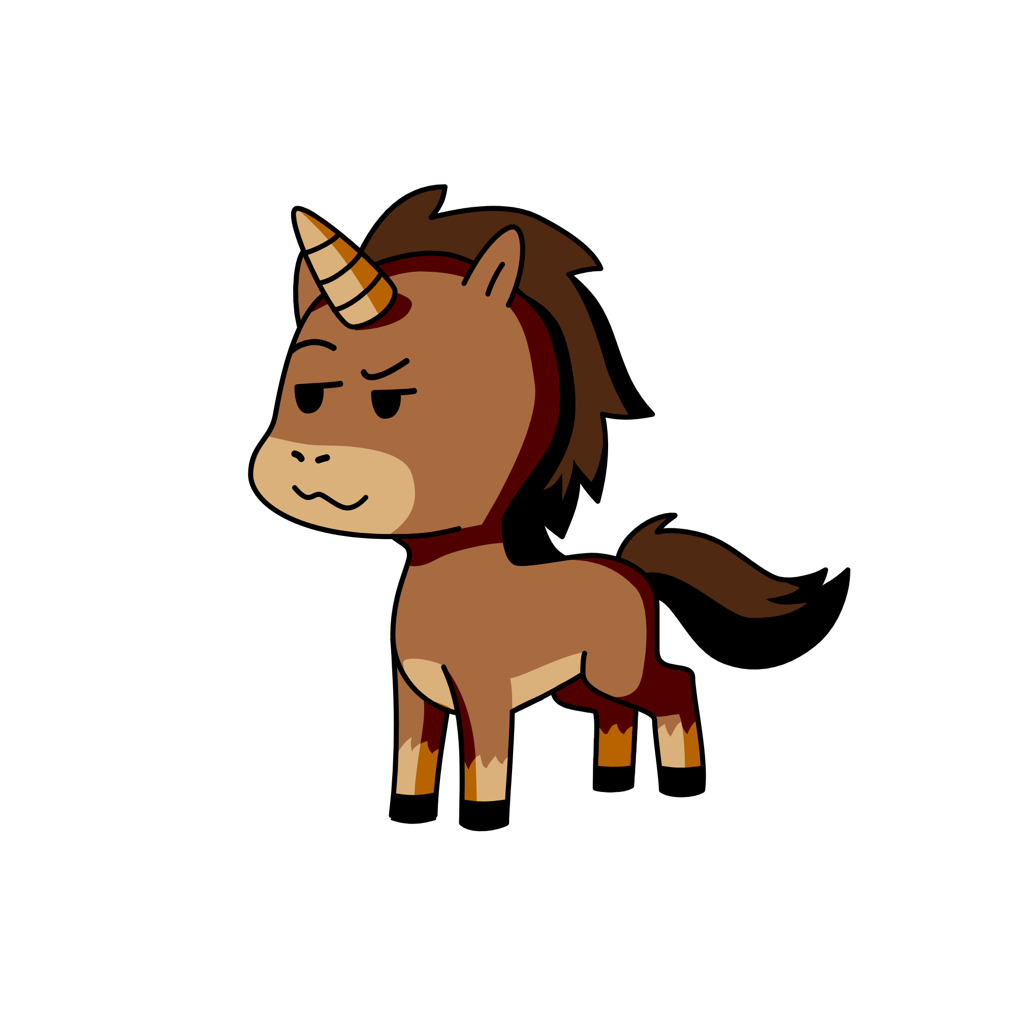 Dogepony, the unicorn