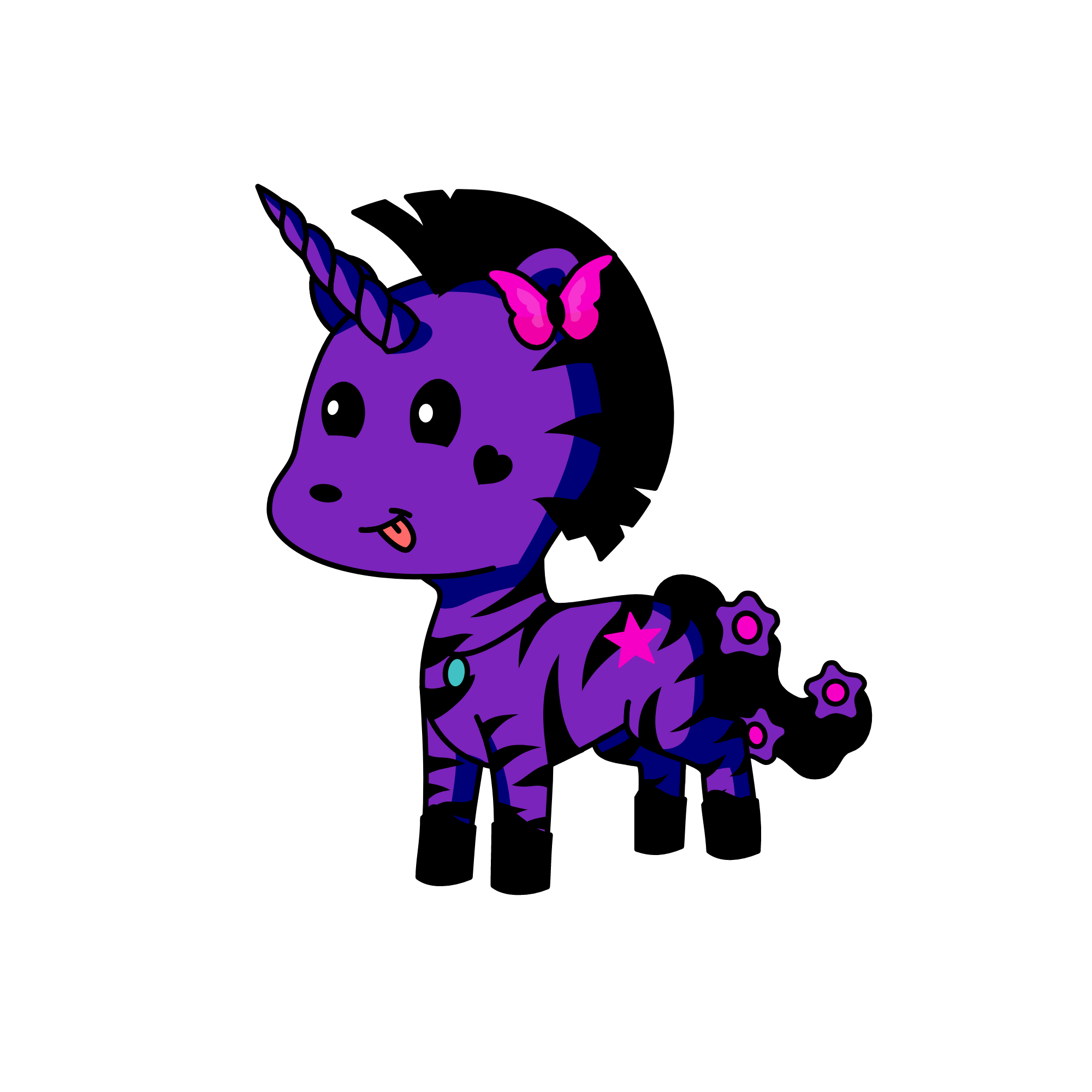 midnight moonlight, the unicorn