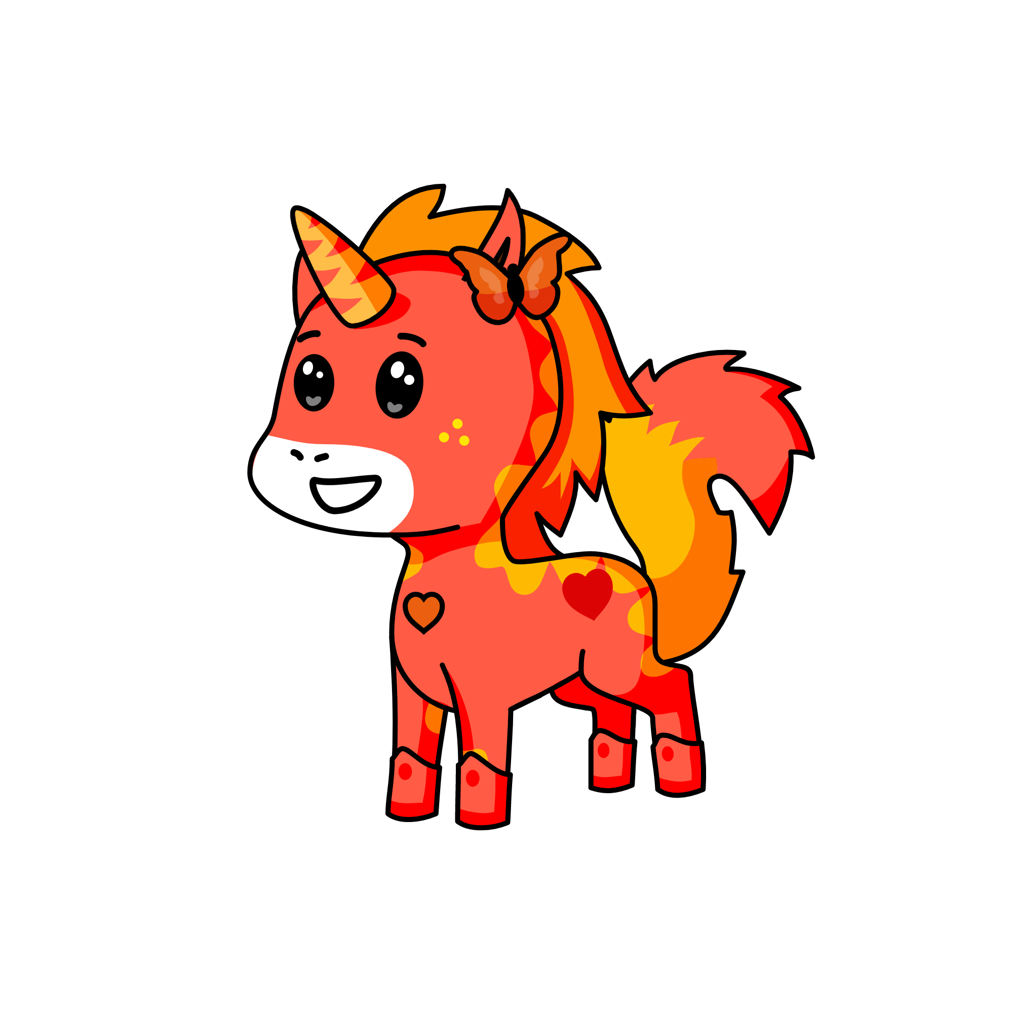 firelight , the unicorn