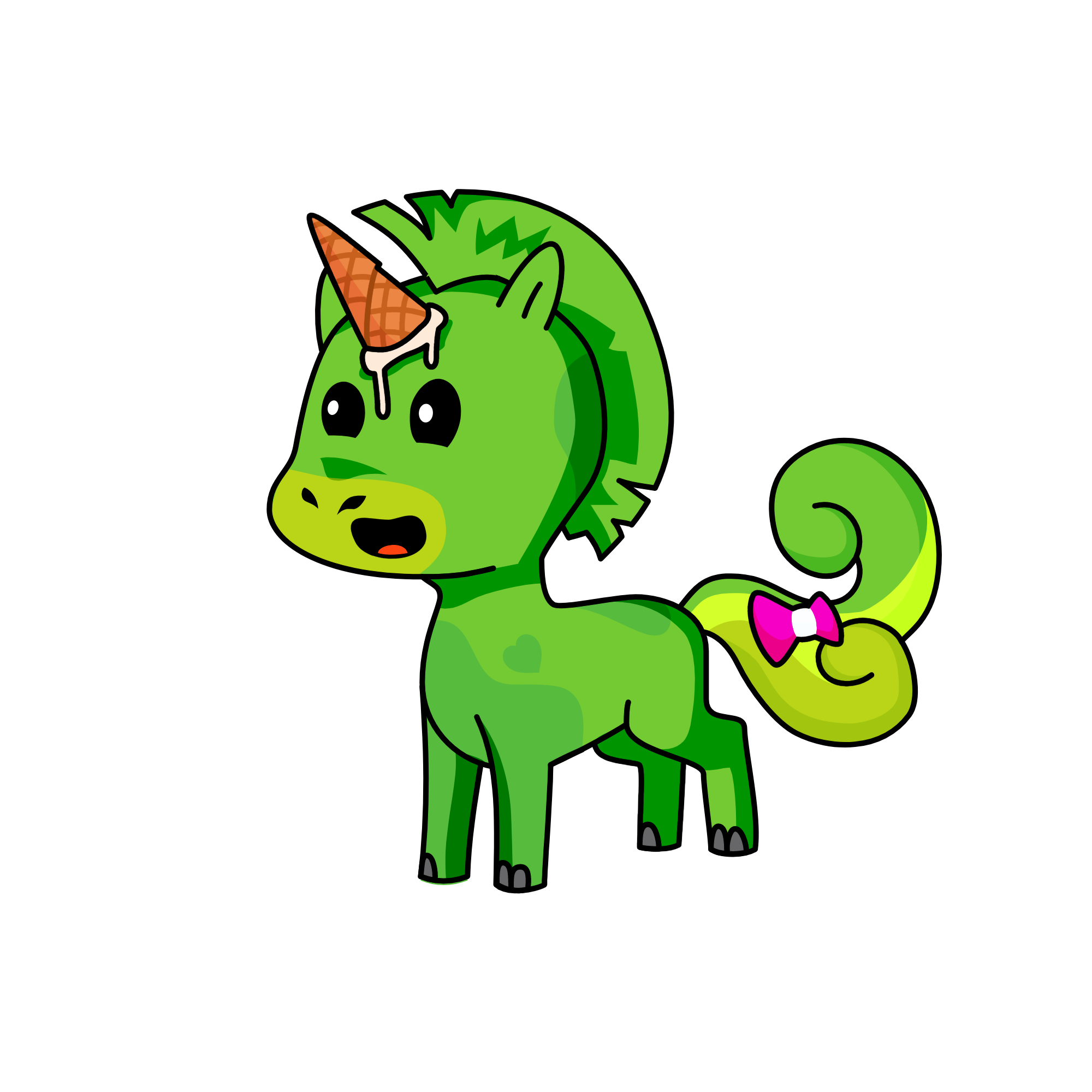 dinocorn, the unicorn