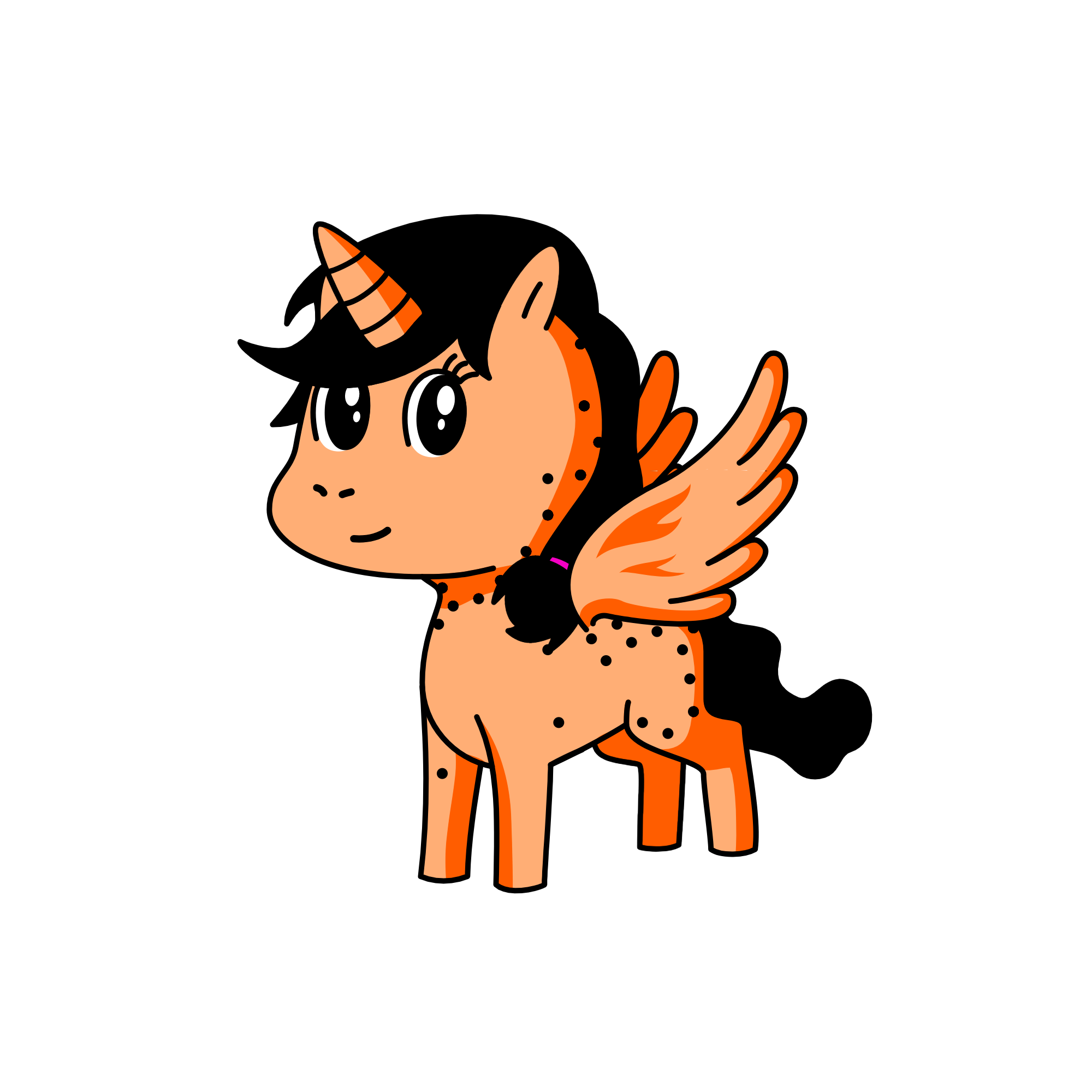 Watermelon, the unicorn