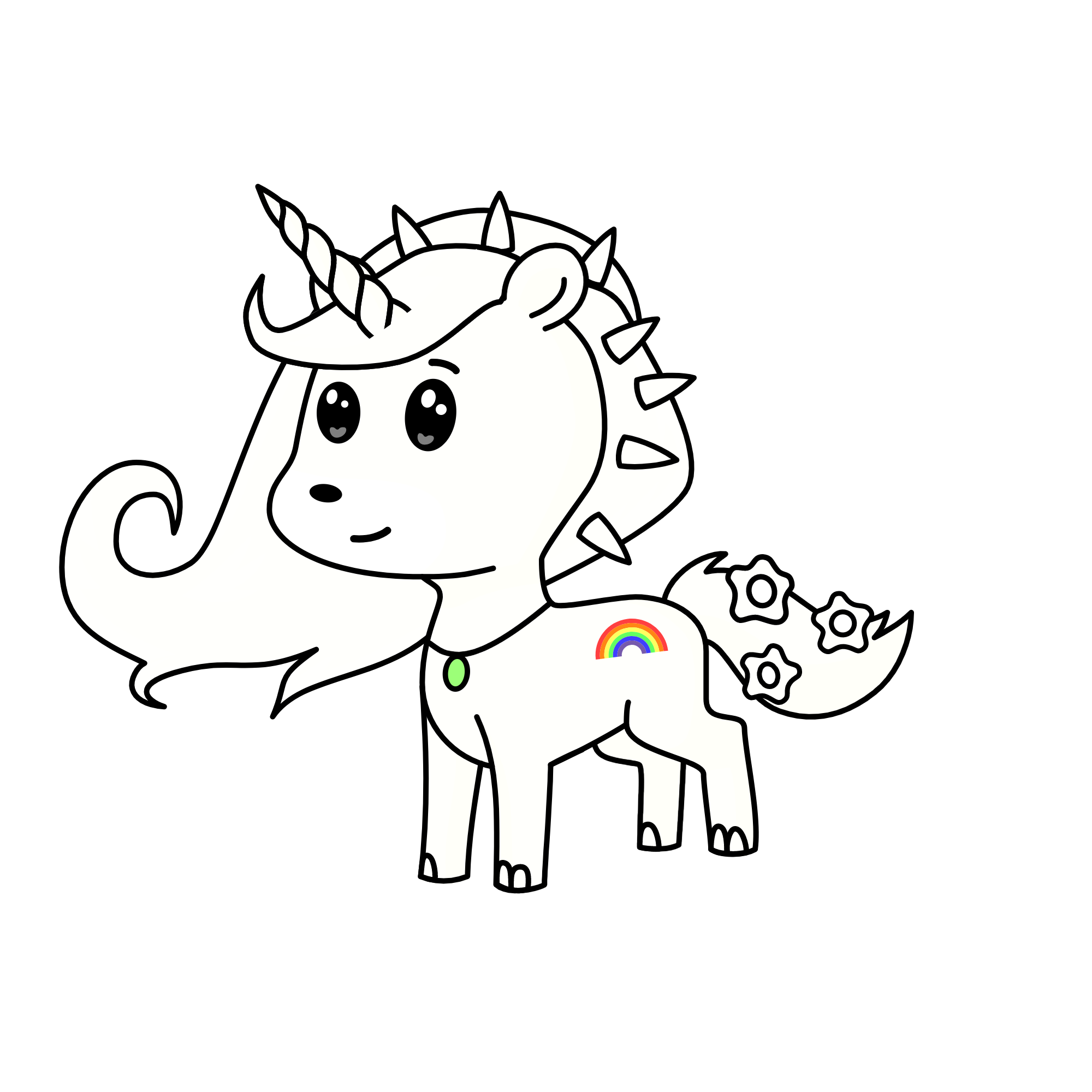 snowcorn, the unicorn