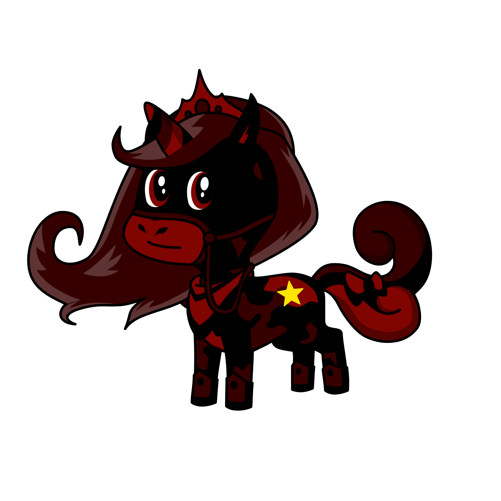 Princess of the night, the unicorn