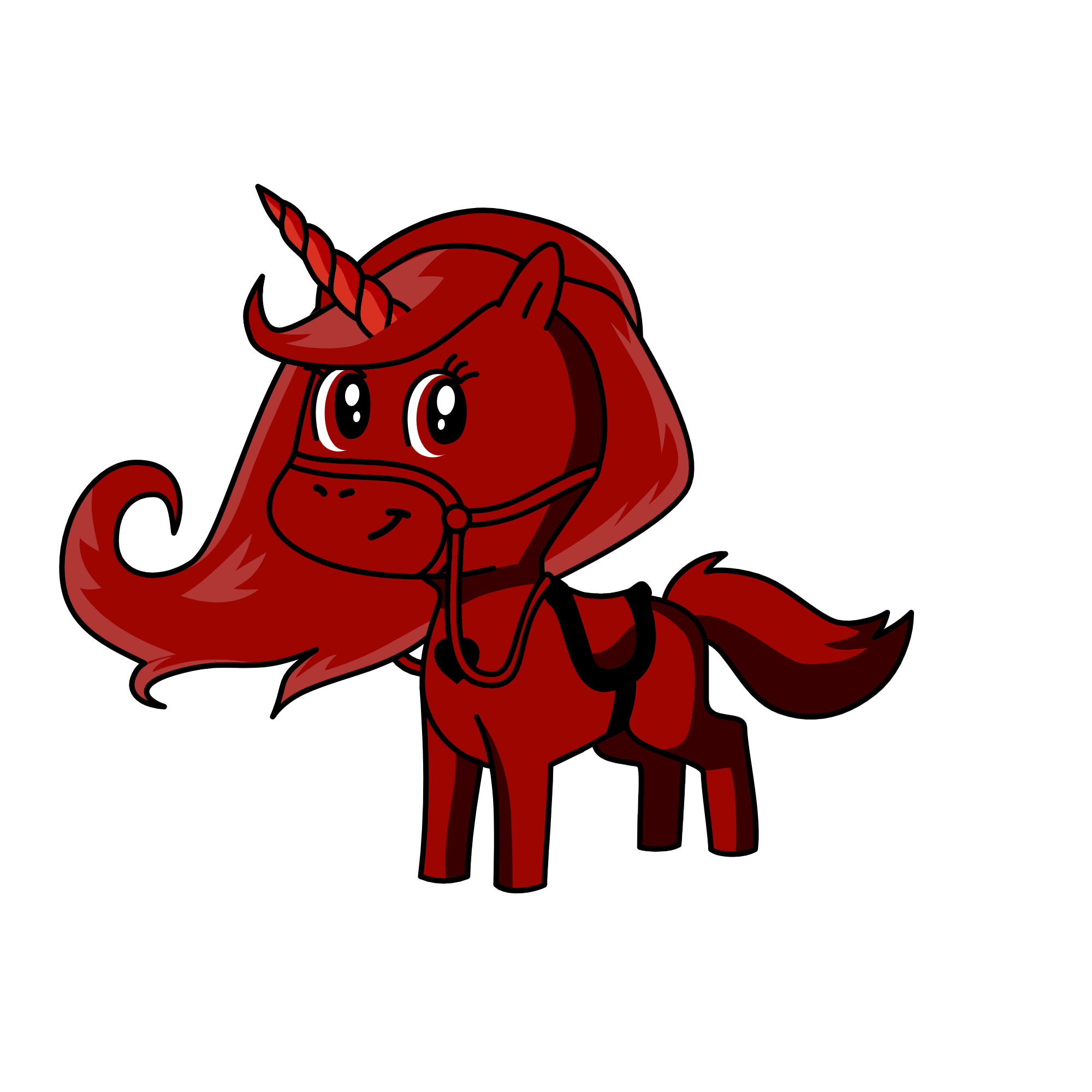 Red Rider, the unicorn