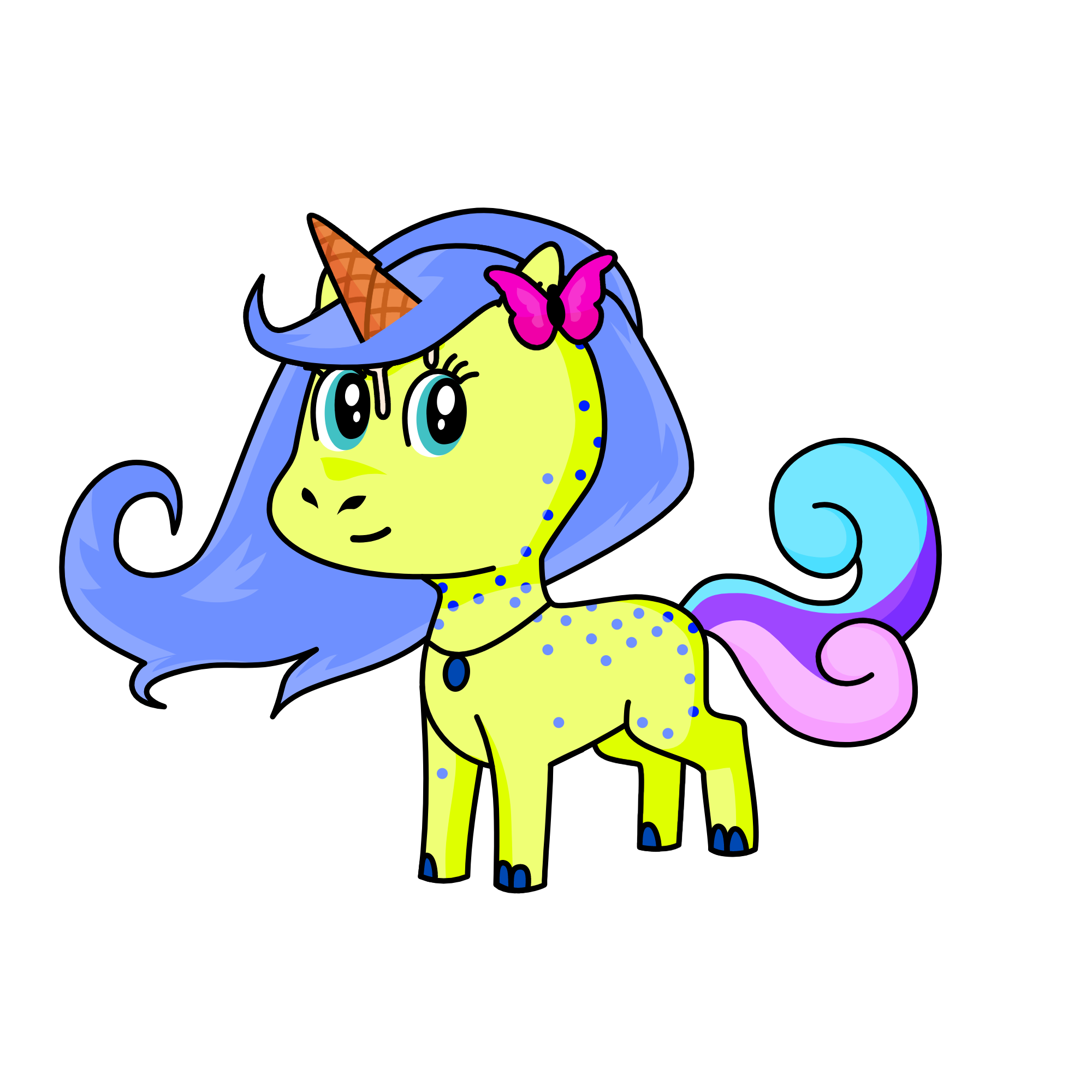 Summer, the unicorn