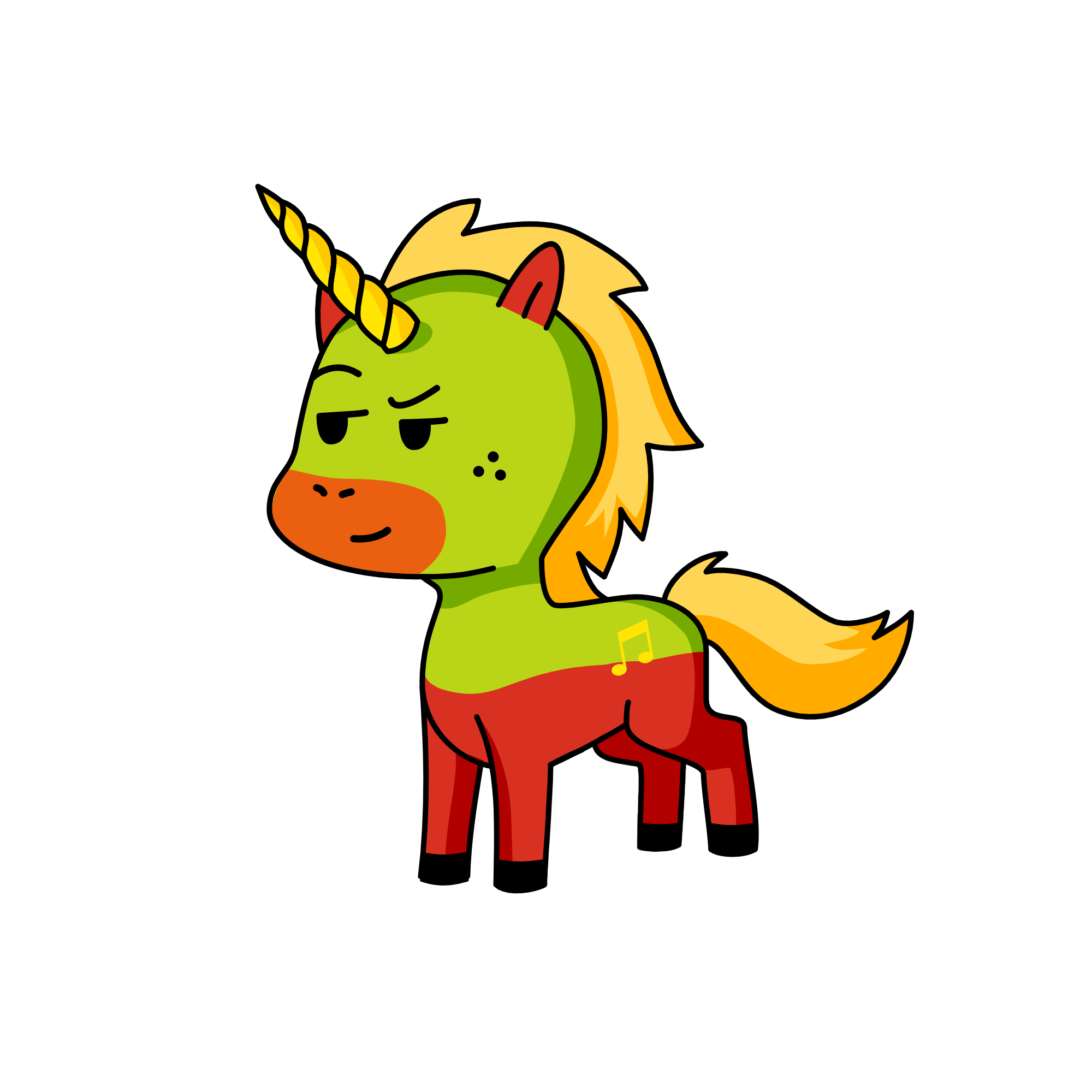 wild unicorn boy, the unicorn