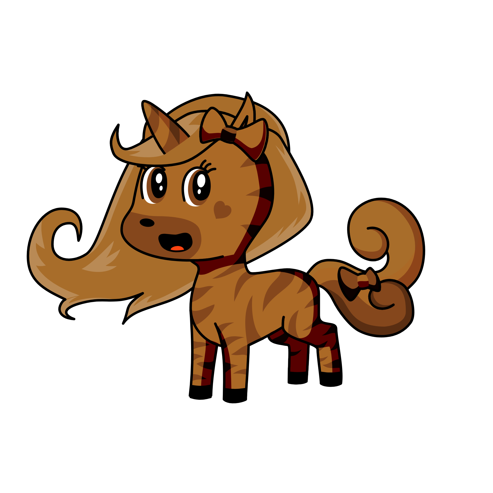 Dumb Poop, the unicorn