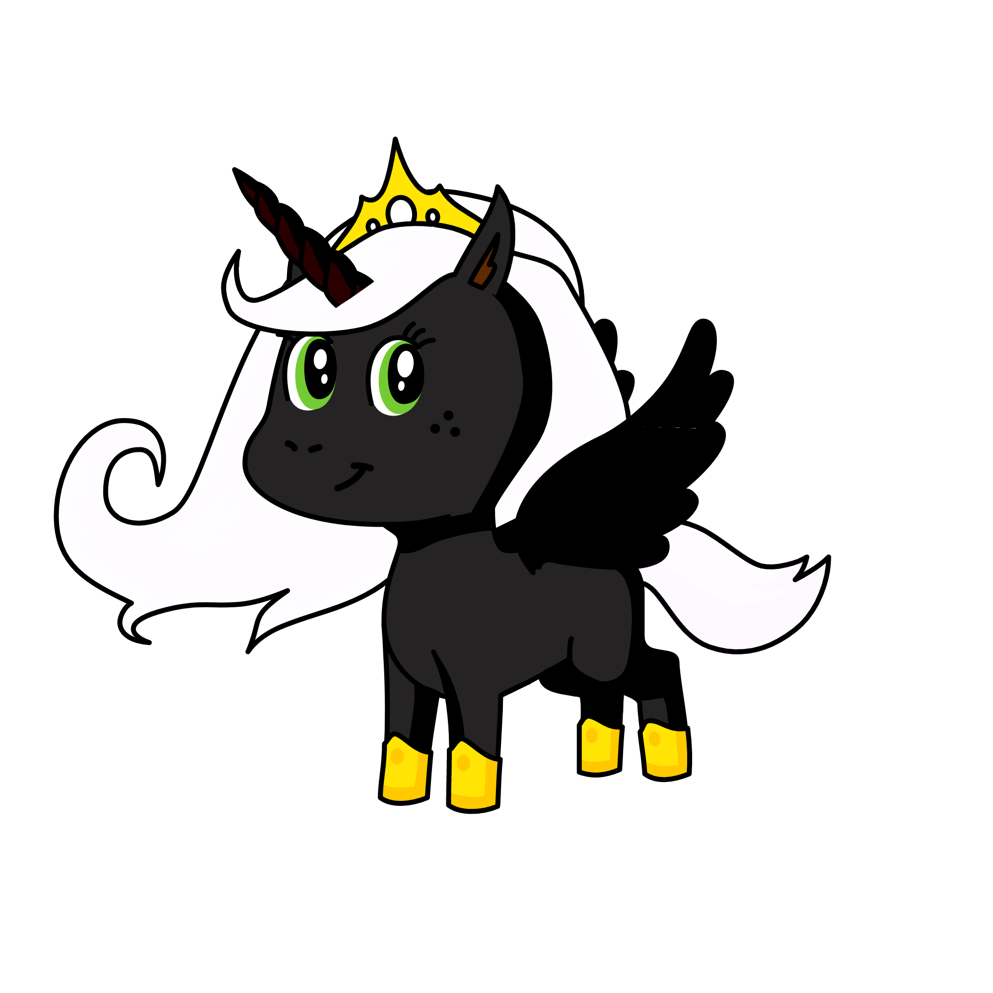 Queen of Moon, the unicorn