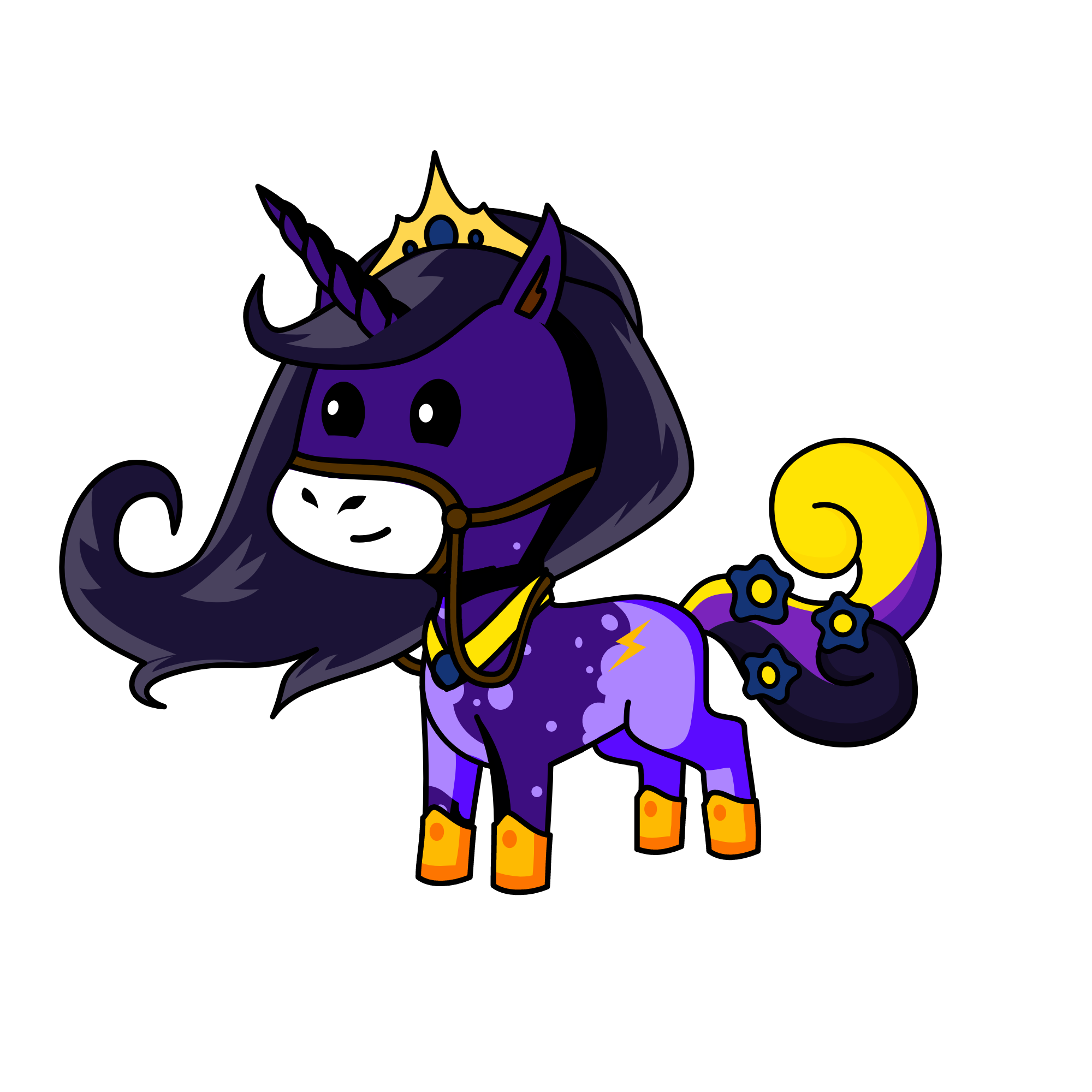 Moon Petal, the unicorn