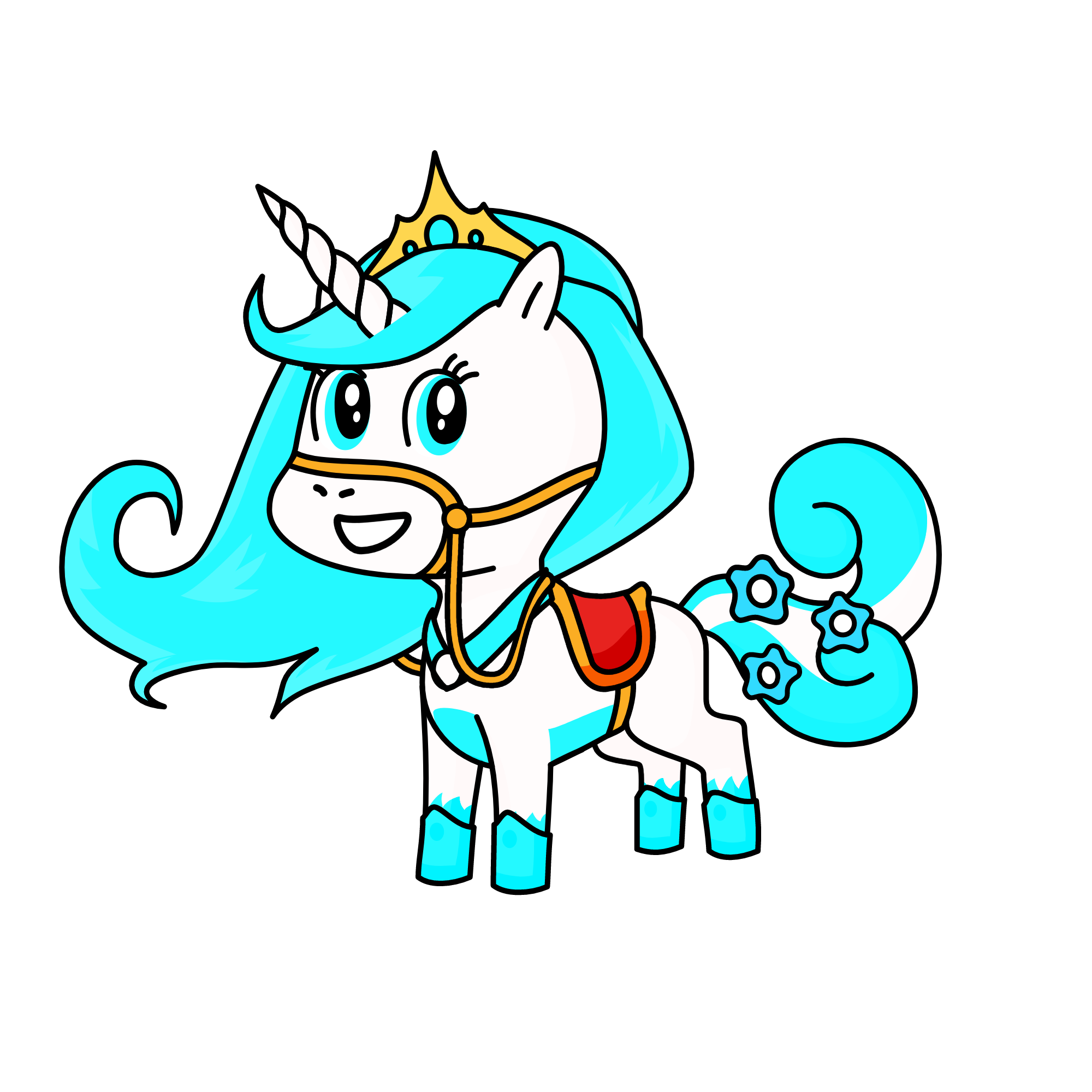 Sky, the unicorn