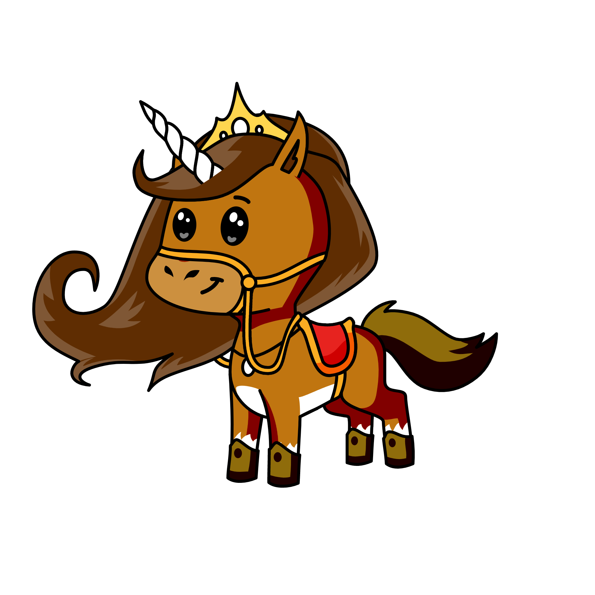 caramel, the unicorn